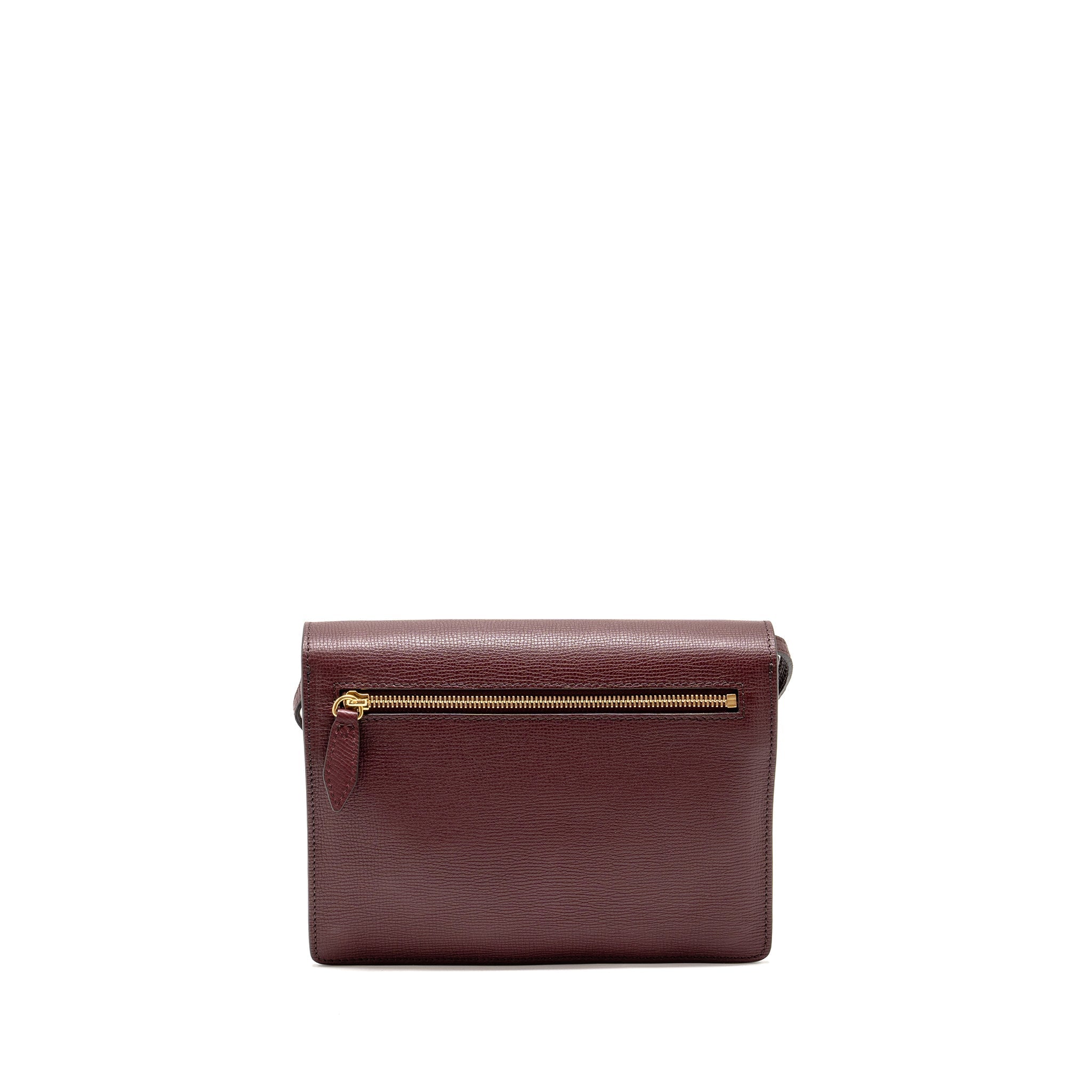 BURBERRY HOUSE CHECK CROSSBODY BAG CANVAS/ CALFSKIN LEATHER MULTICOLOUR BROWN GHW