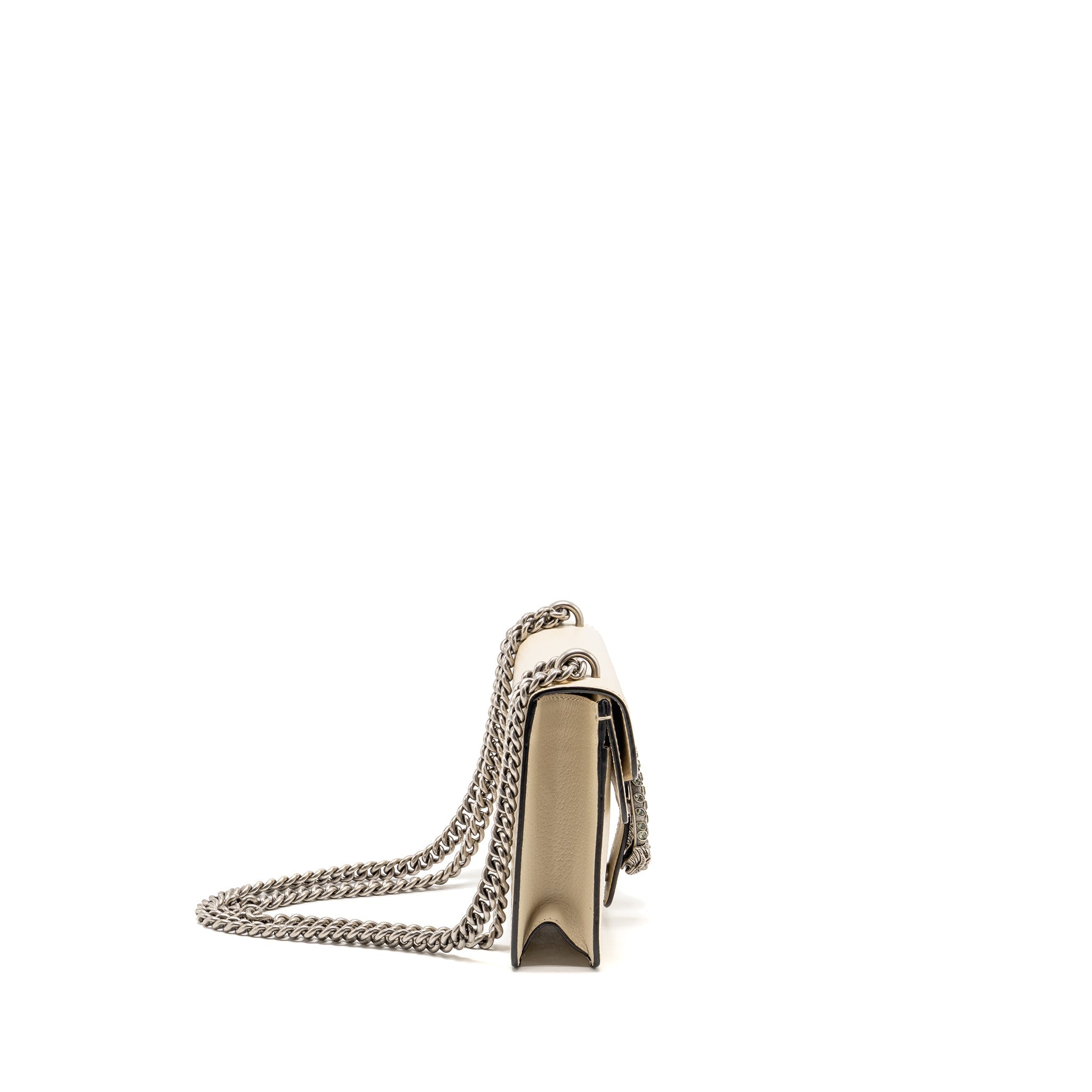 GUCCI MINI DIONYSUS BAG CALFSKIN WHITE SHW