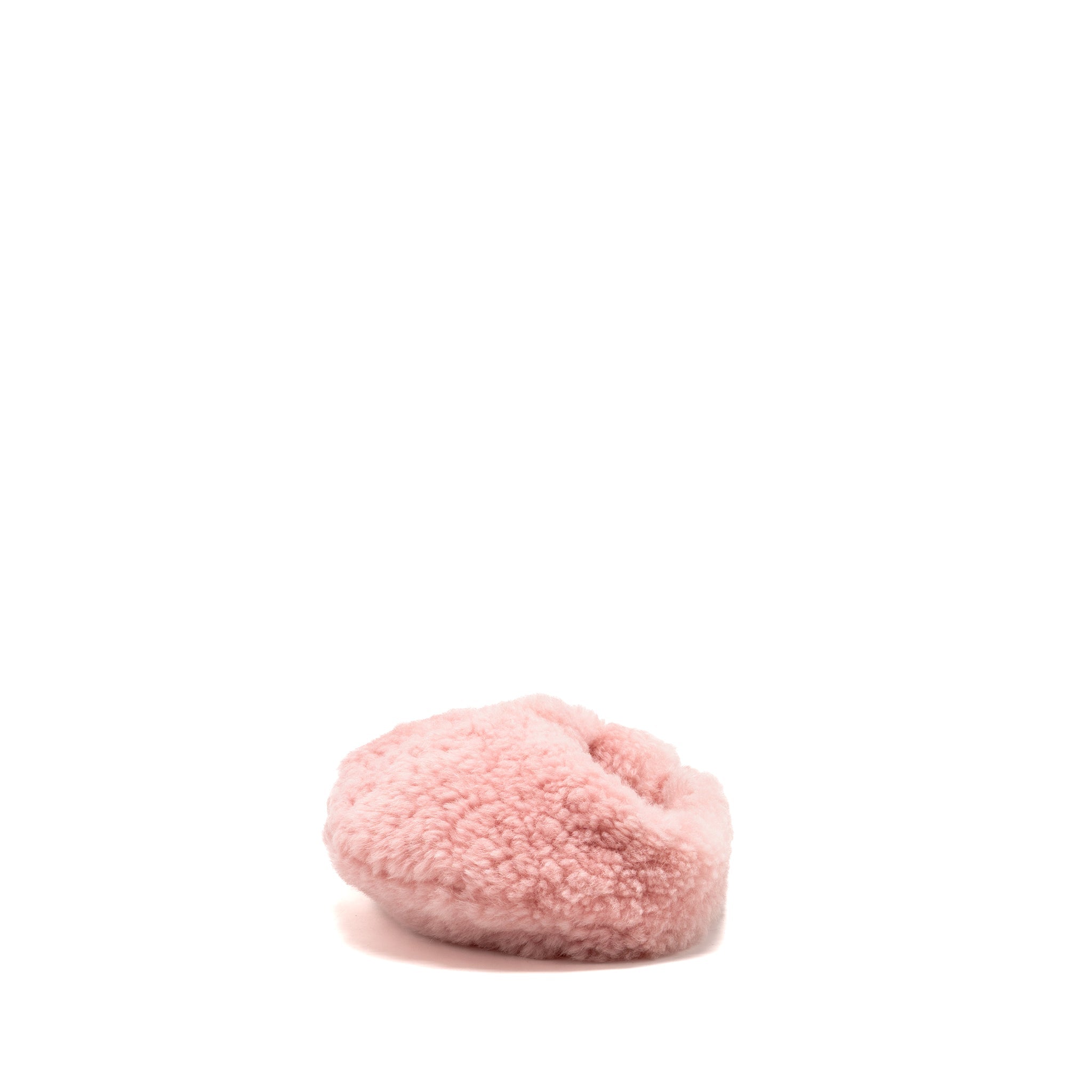 BOTTEGA VENETA MINI JODIE SHEARLING PINK GHW