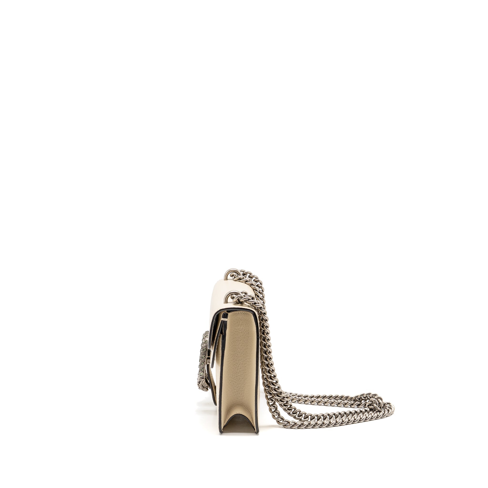 GUCCI MINI DIONYSUS BAG CALFSKIN WHITE SHW