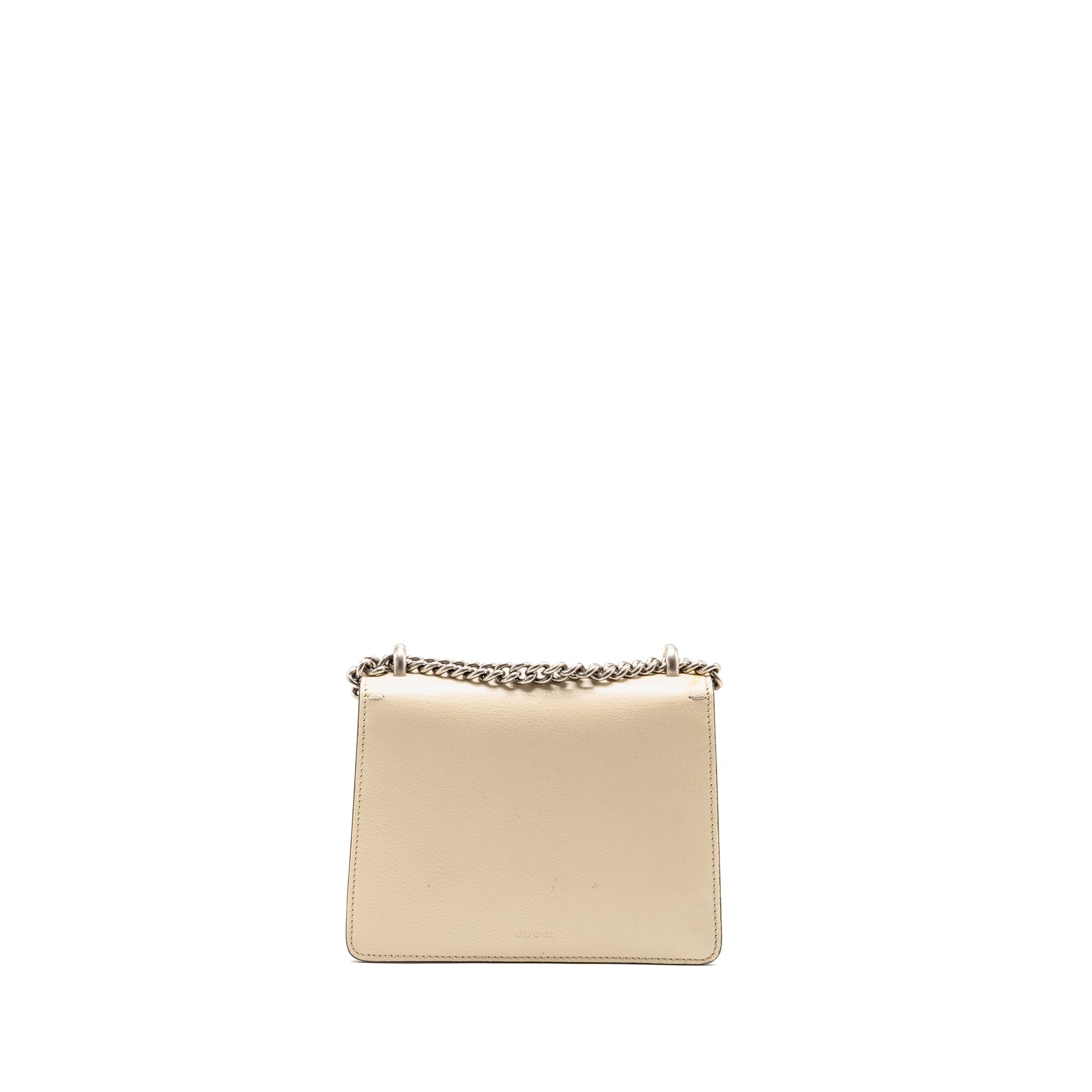 GUCCI MINI DIONYSUS BAG CALFSKIN WHITE SHW