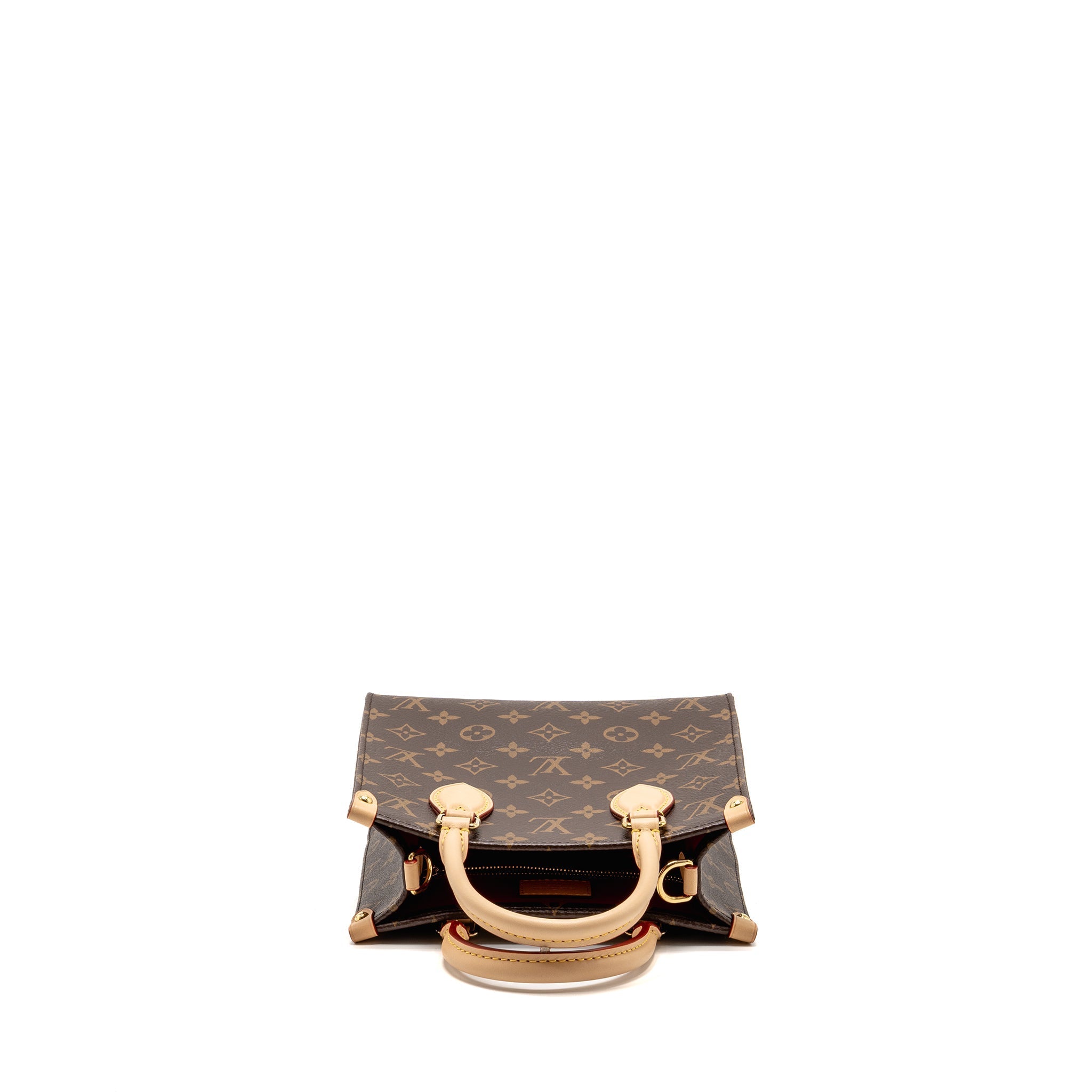 LOUIS VUITTON SAC PLAT BB MONOGRAM CANVAS GHW