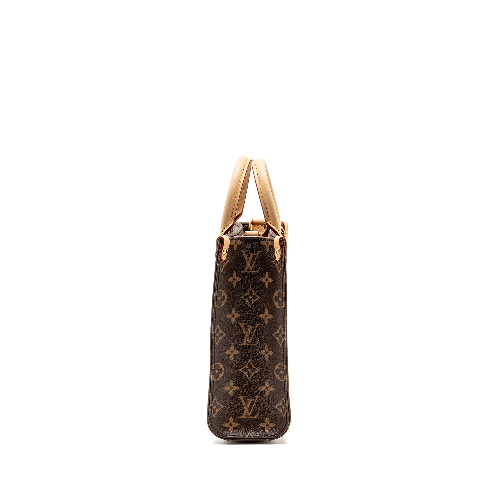 LOUIS VUITTON SAC PLAT BB MONOGRAM CANVAS GHW