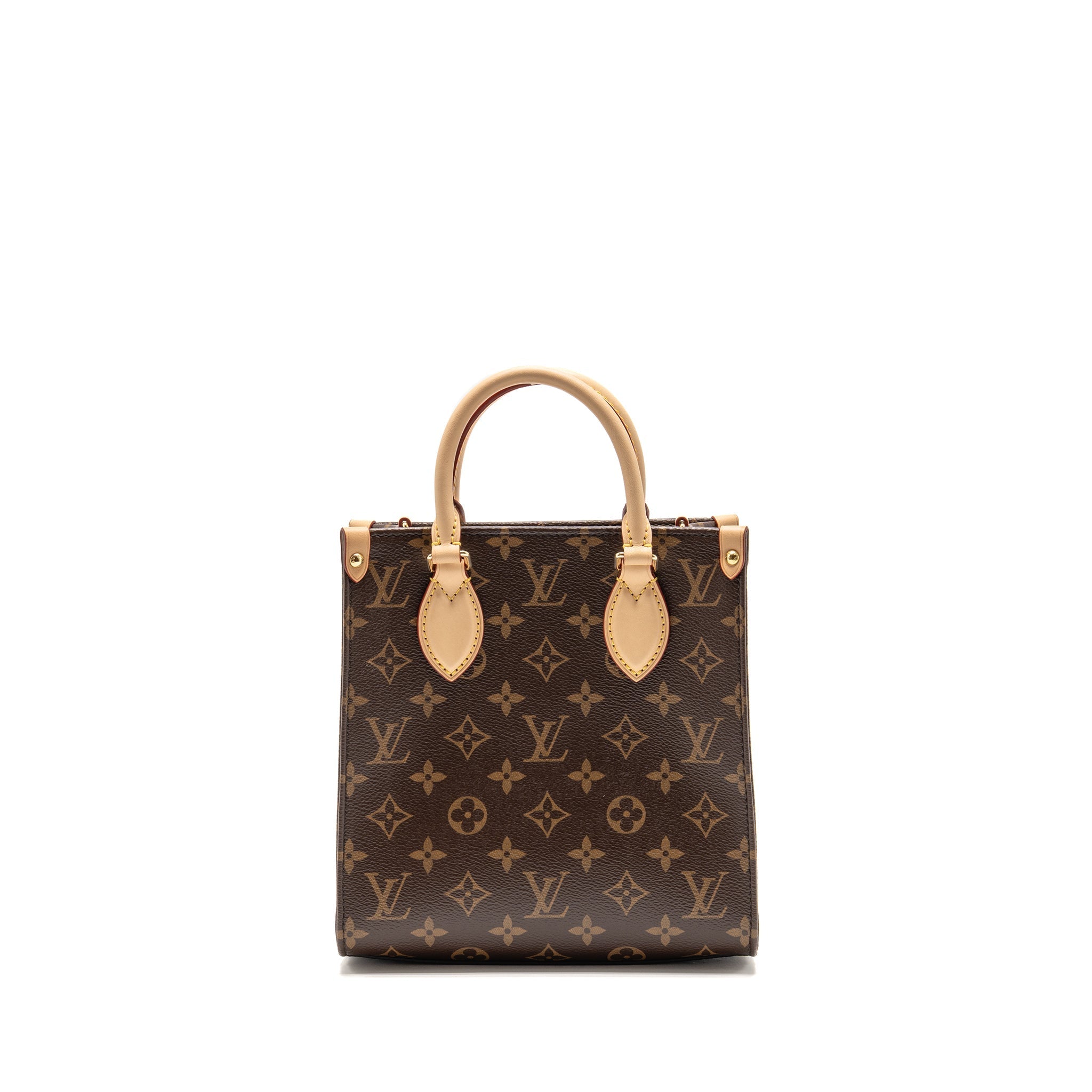 LOUIS VUITTON SAC PLAT BB MONOGRAM CANVAS GHW