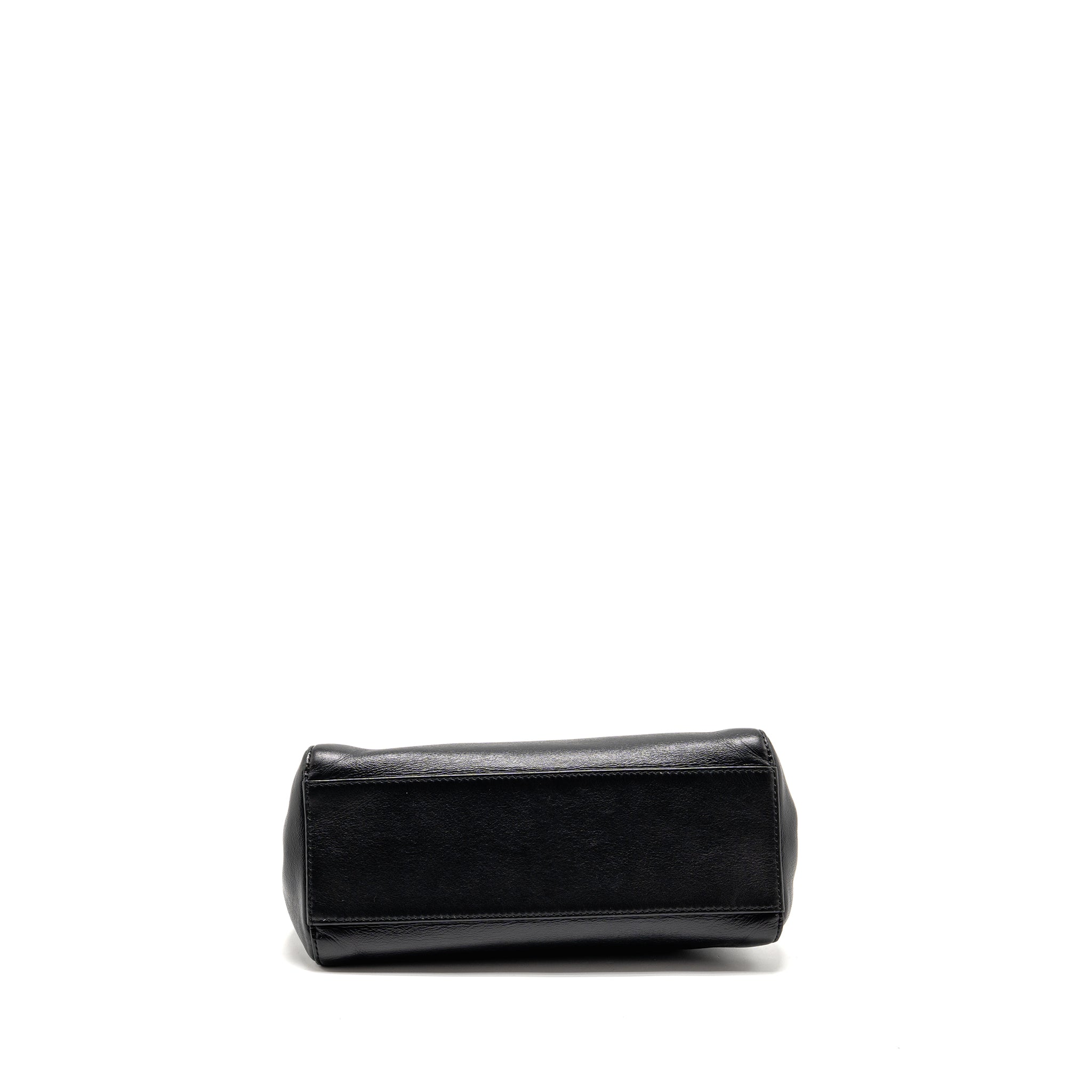 FENDI MINI PEEKABOO LAMBSKIN BLACK GHW