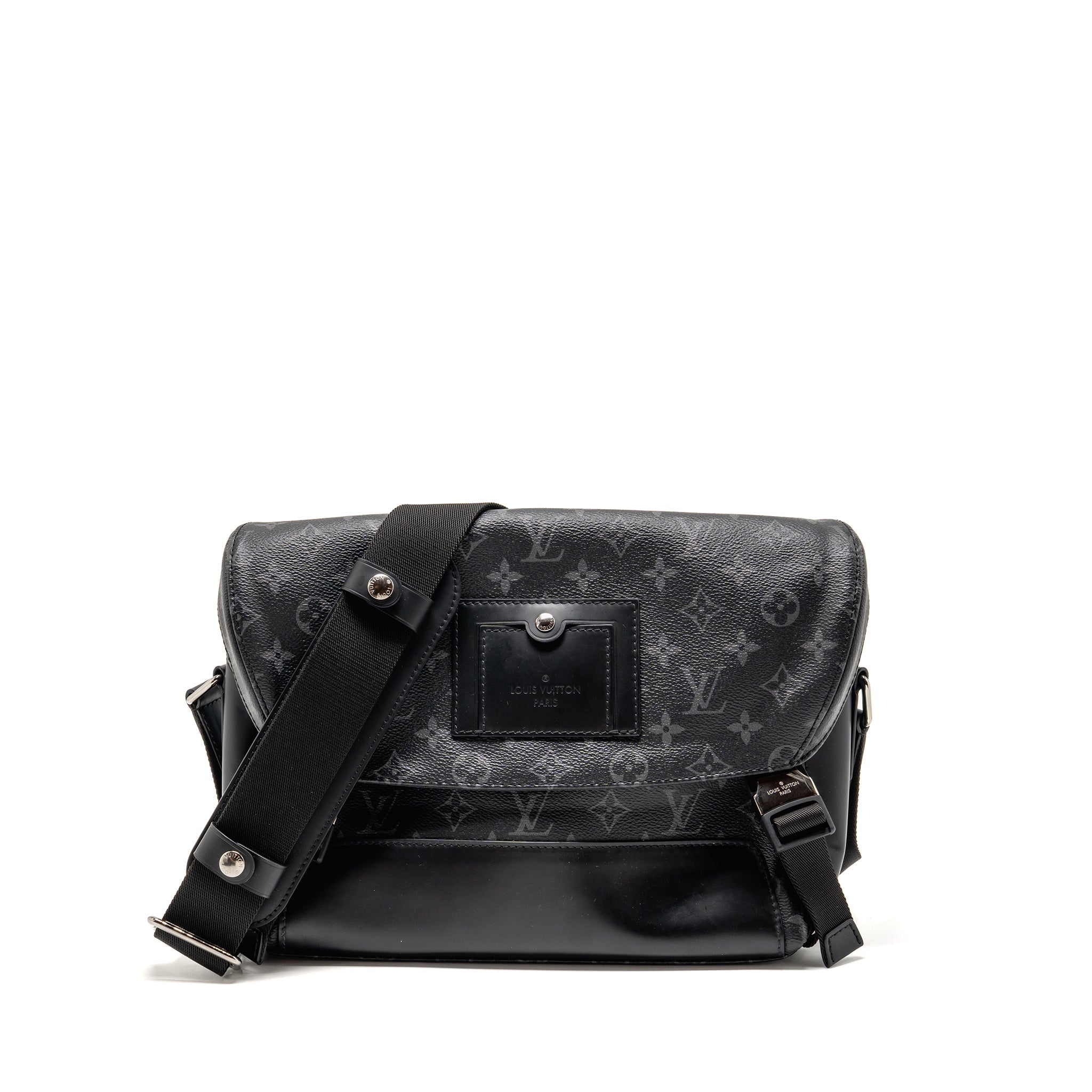 LOUIS VUITTON MESSENGER VOYAGER PM MONOGRAM ECLIPSE BLACK SHW
