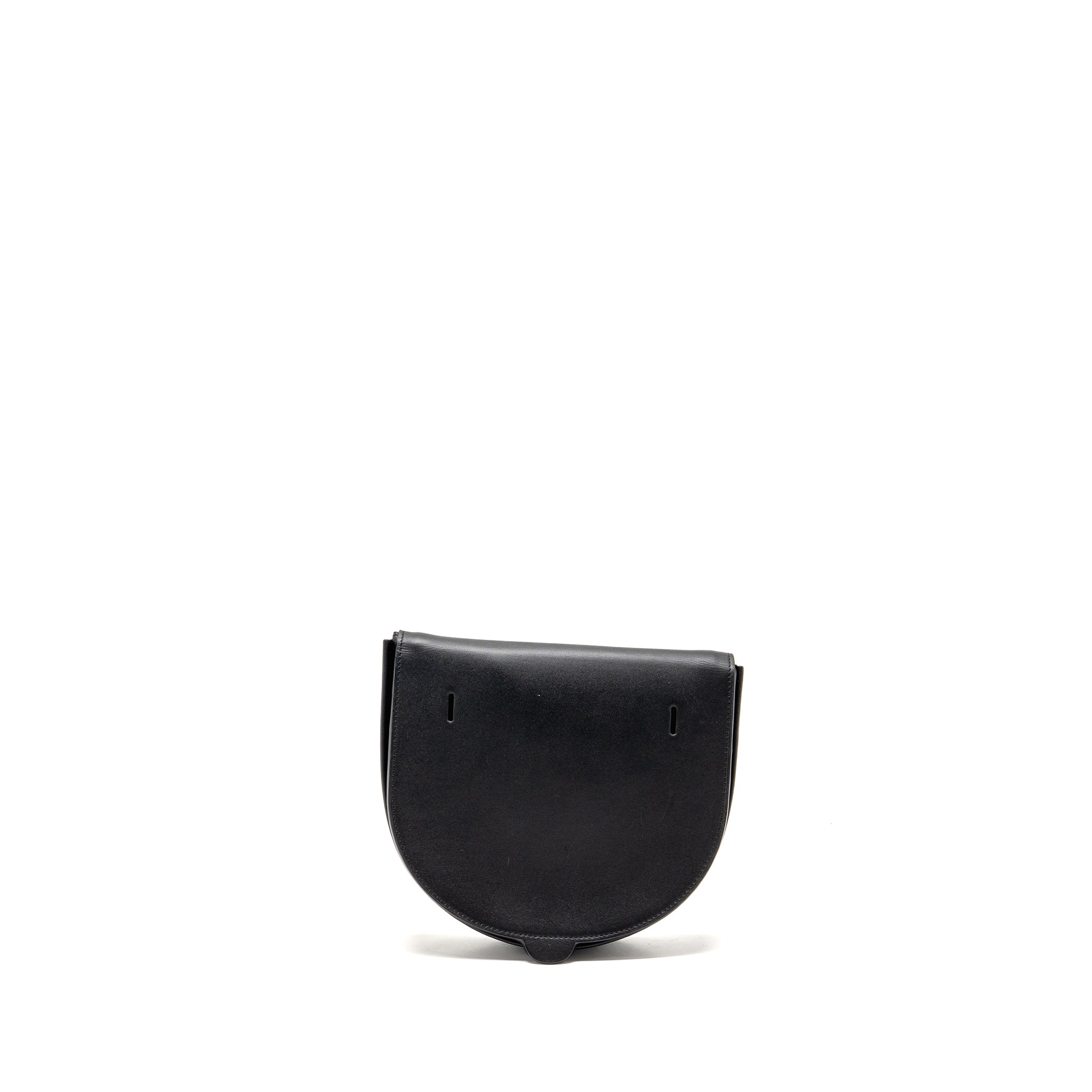 LOEWE X SPIRITED AWAY KAONASHI MINI HEEL POUCH CALFSKIN BLACK SHW