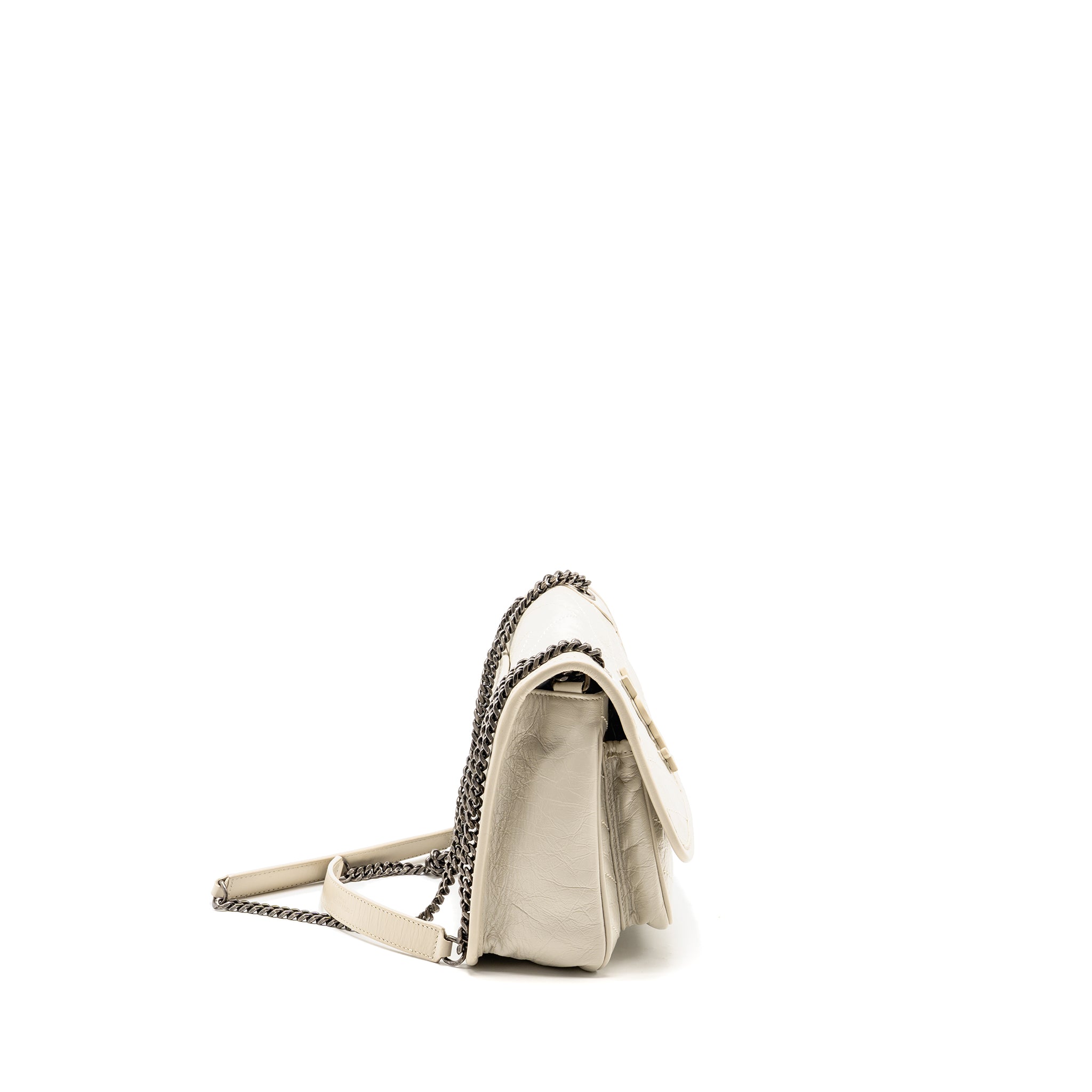 SAINT LAURENT / YSL NIKI BABY CALFSKIN CREAM SHW