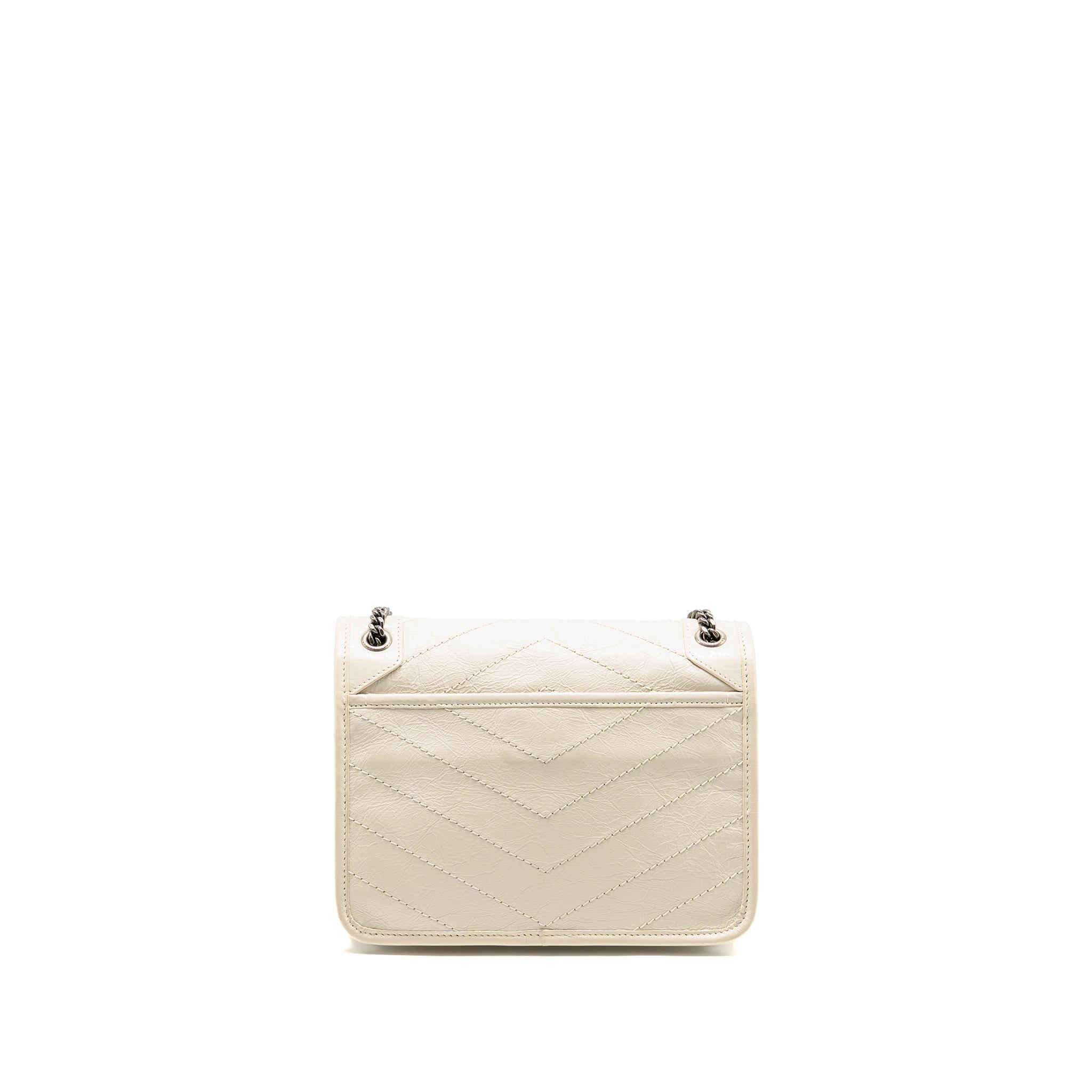 SAINT LAURENT / YSL NIKI BABY CALFSKIN CREAM SHW