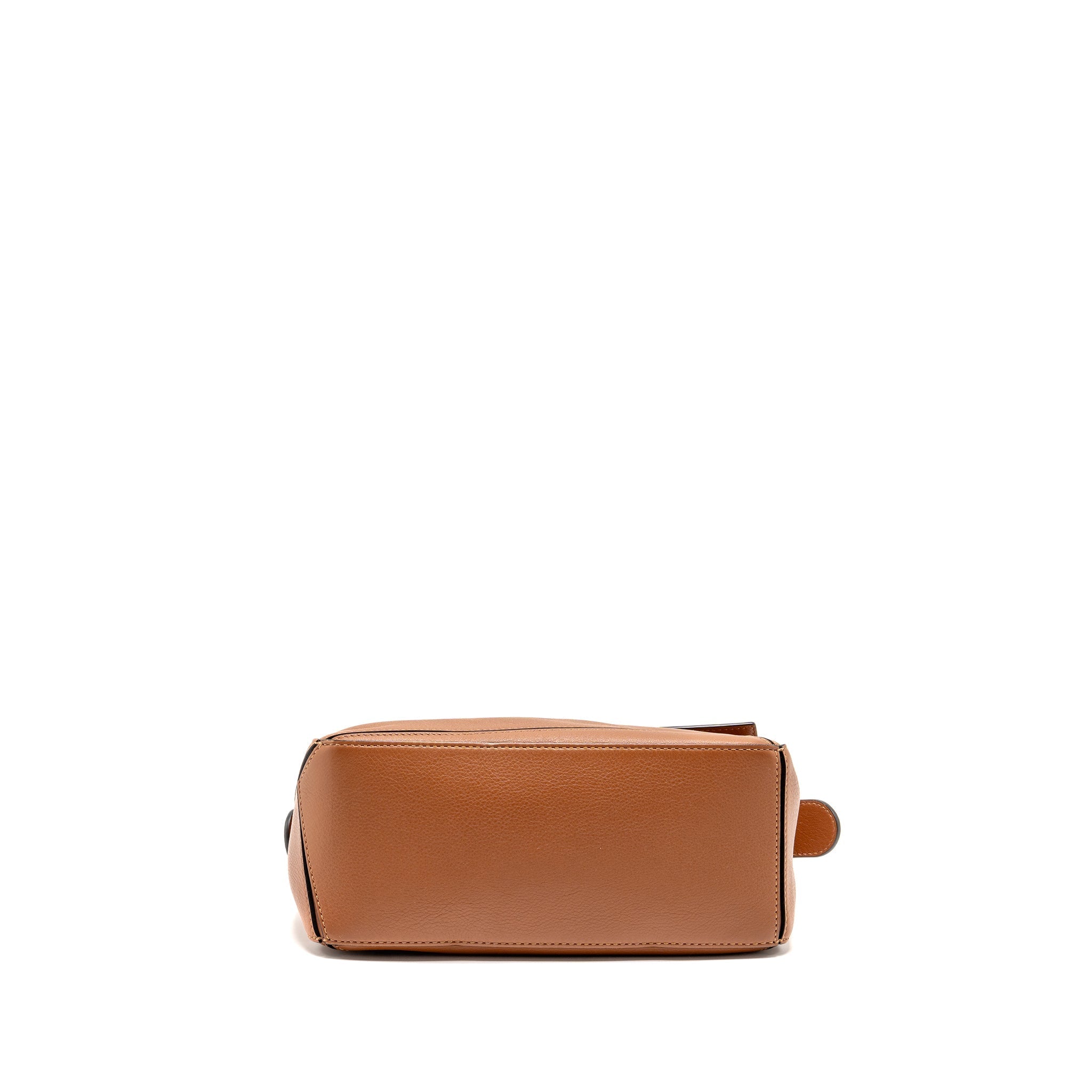 LOEWE SMALL PUZZLE BAG CALFSKIN TAN SHW