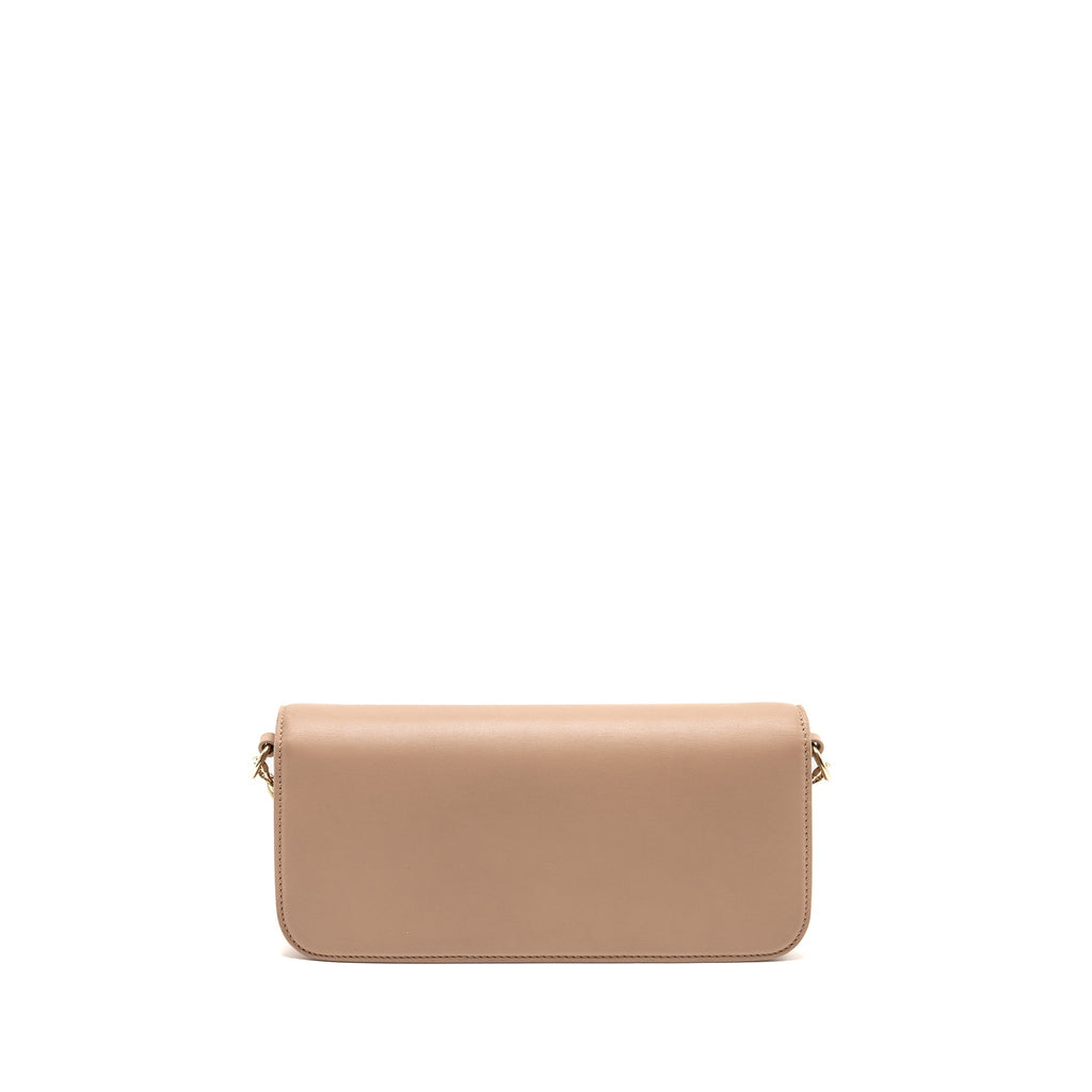 VALENTINO GARAVANI VLOGO SIGNATURE SHOULDER BAG CALFSKIN LIGHT PINK LGHW