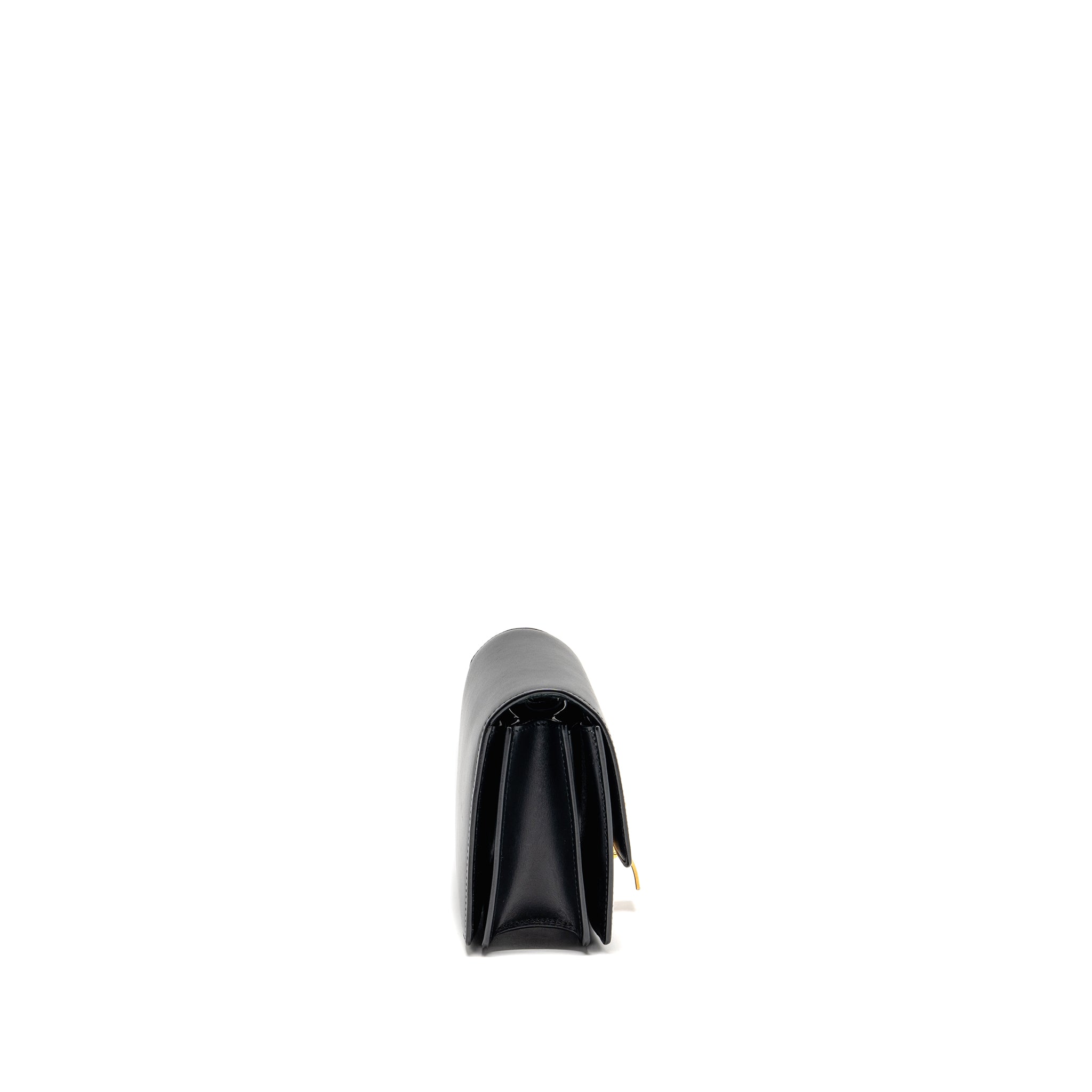 CELINE MINI CLASSIC BOX BAG CALFSKIN BLACK GHW