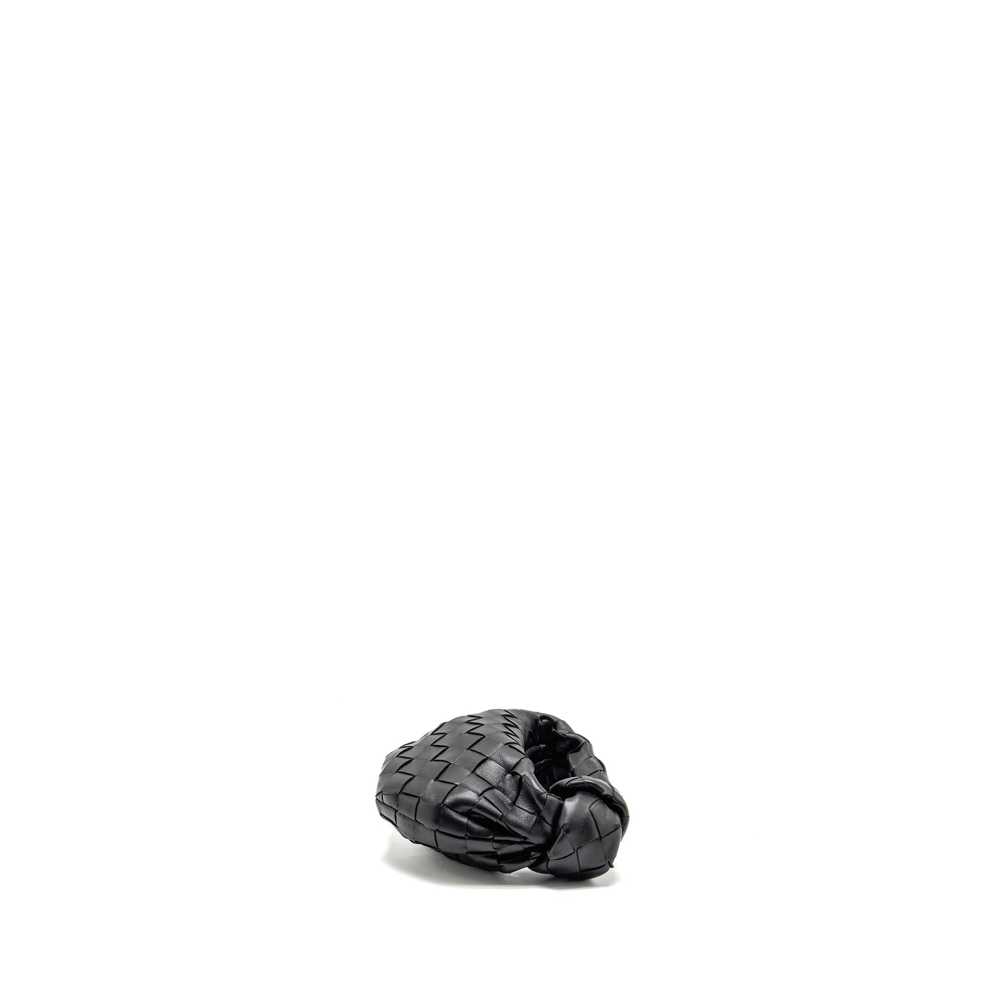 BOTTEGA VENETA CANDY JODIE BAG LAMBSKIN BLACK SHW