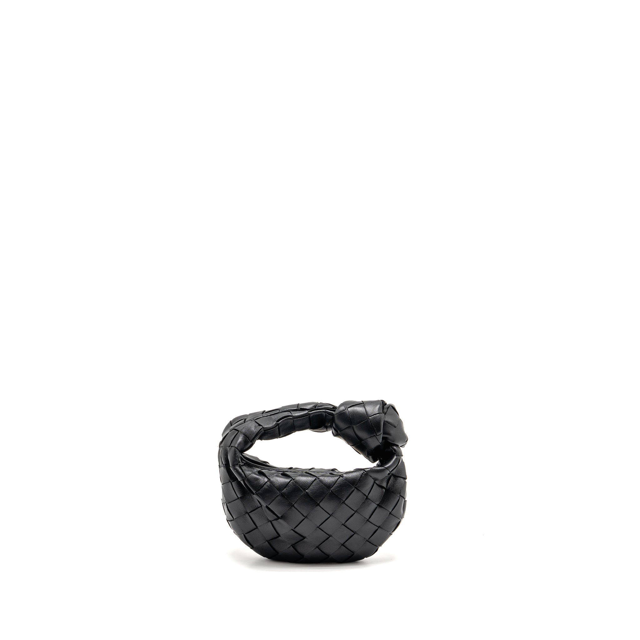 BOTTEGA VENETA CANDY JODIE BAG LAMBSKIN BLACK SHW