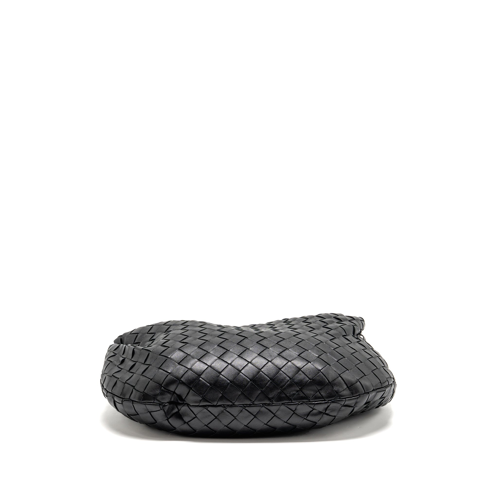 BOTTEGA VENETA SMALL JODIE LAMBSKIN BLACK SHW