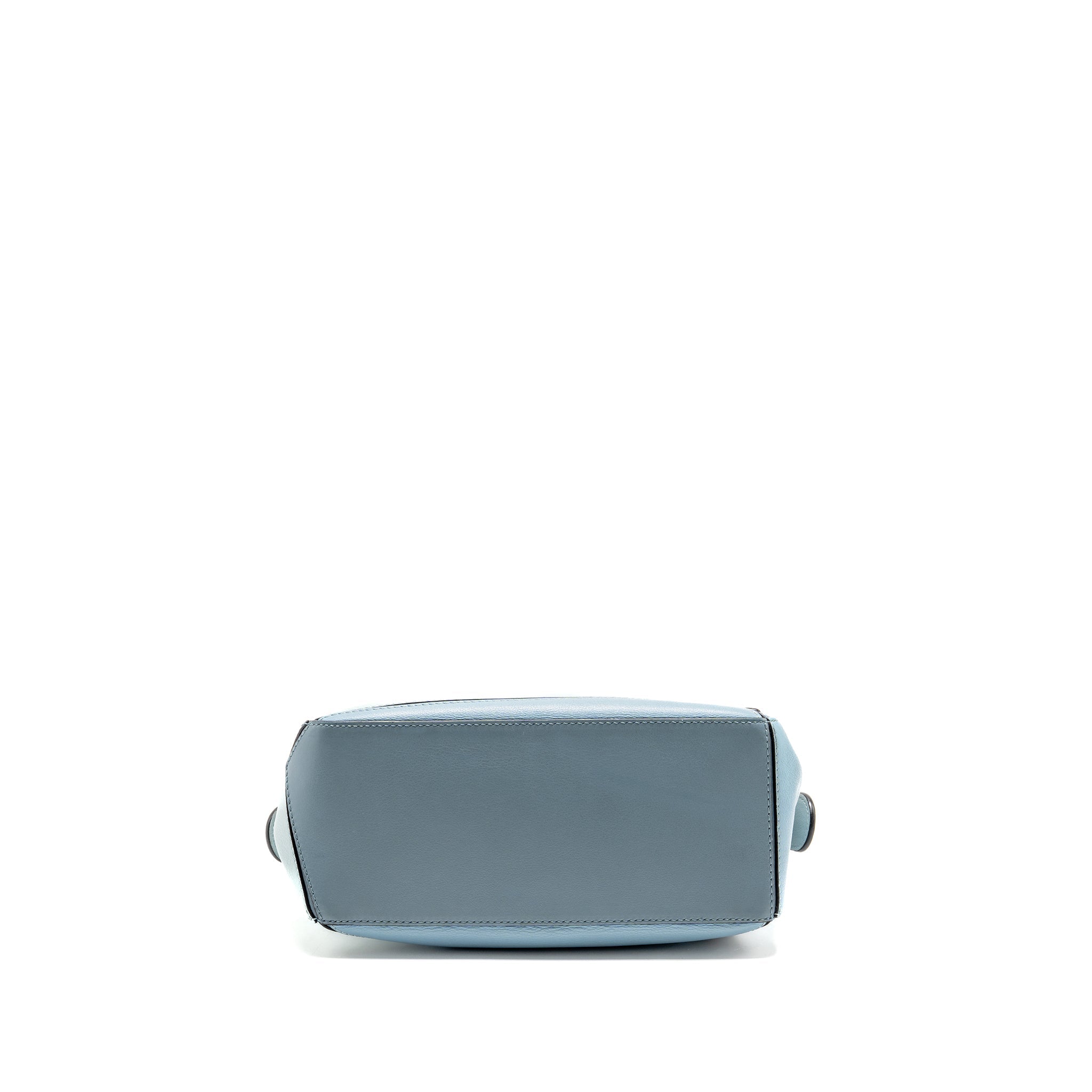 LOEWE SMALL PUZZLE BAG CALFSKIN BLUE/ MULTICOLOUR GHW