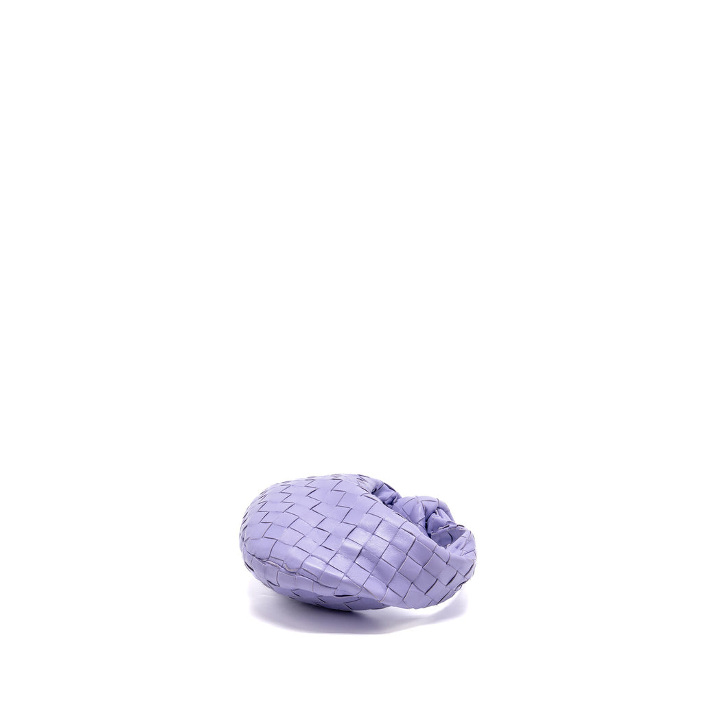BOTTEGA VENETA MINI JODIE LAMBSKIN PURPLE SHW