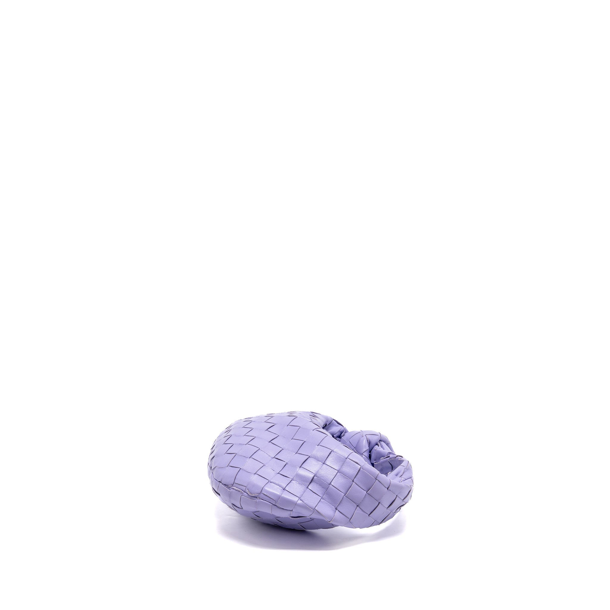 BOTTEGA VENETA MINI JODIE LAMBSKIN PURPLE SHW
