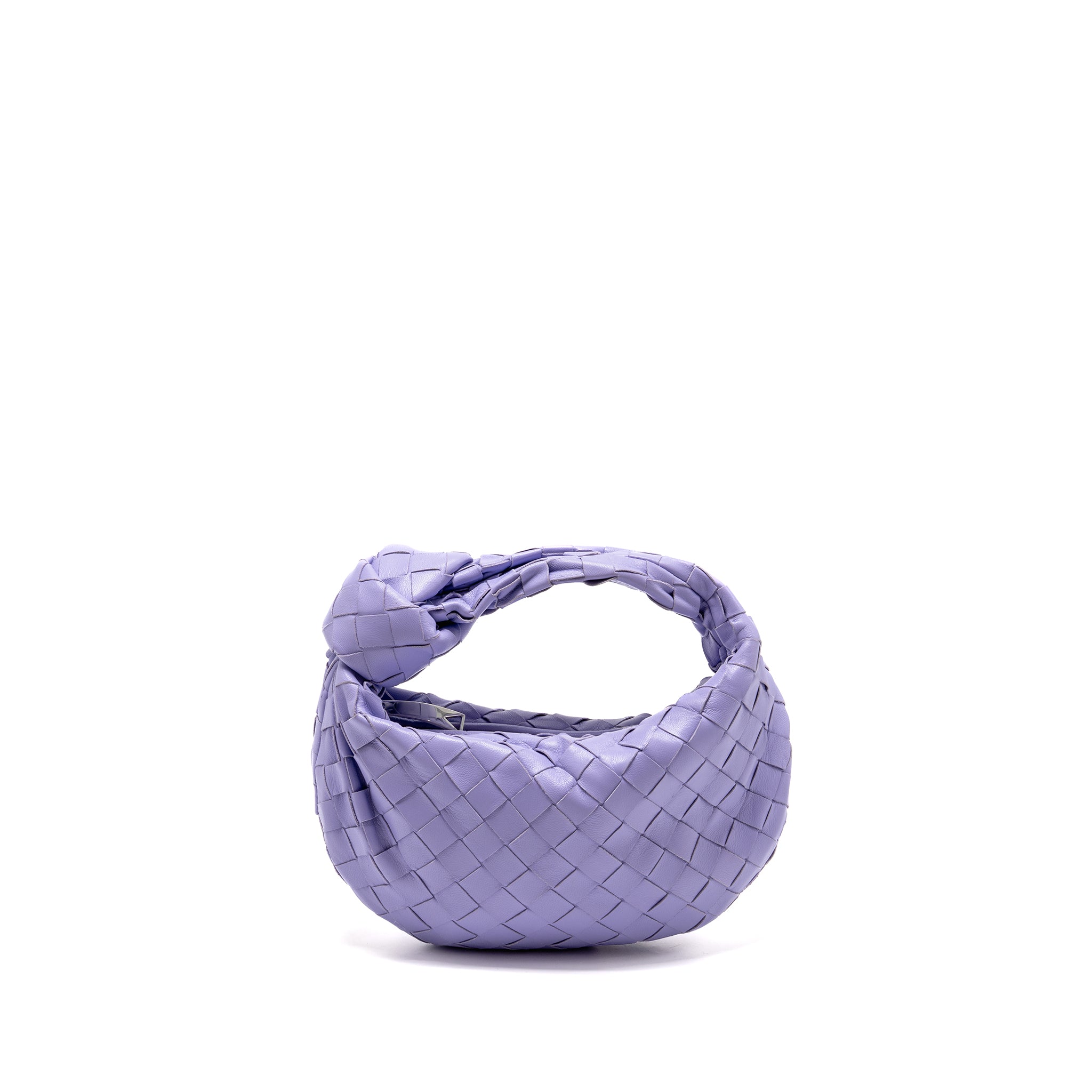 BOTTEGA VENETA MINI JODIE LAMBSKIN PURPLE SHW