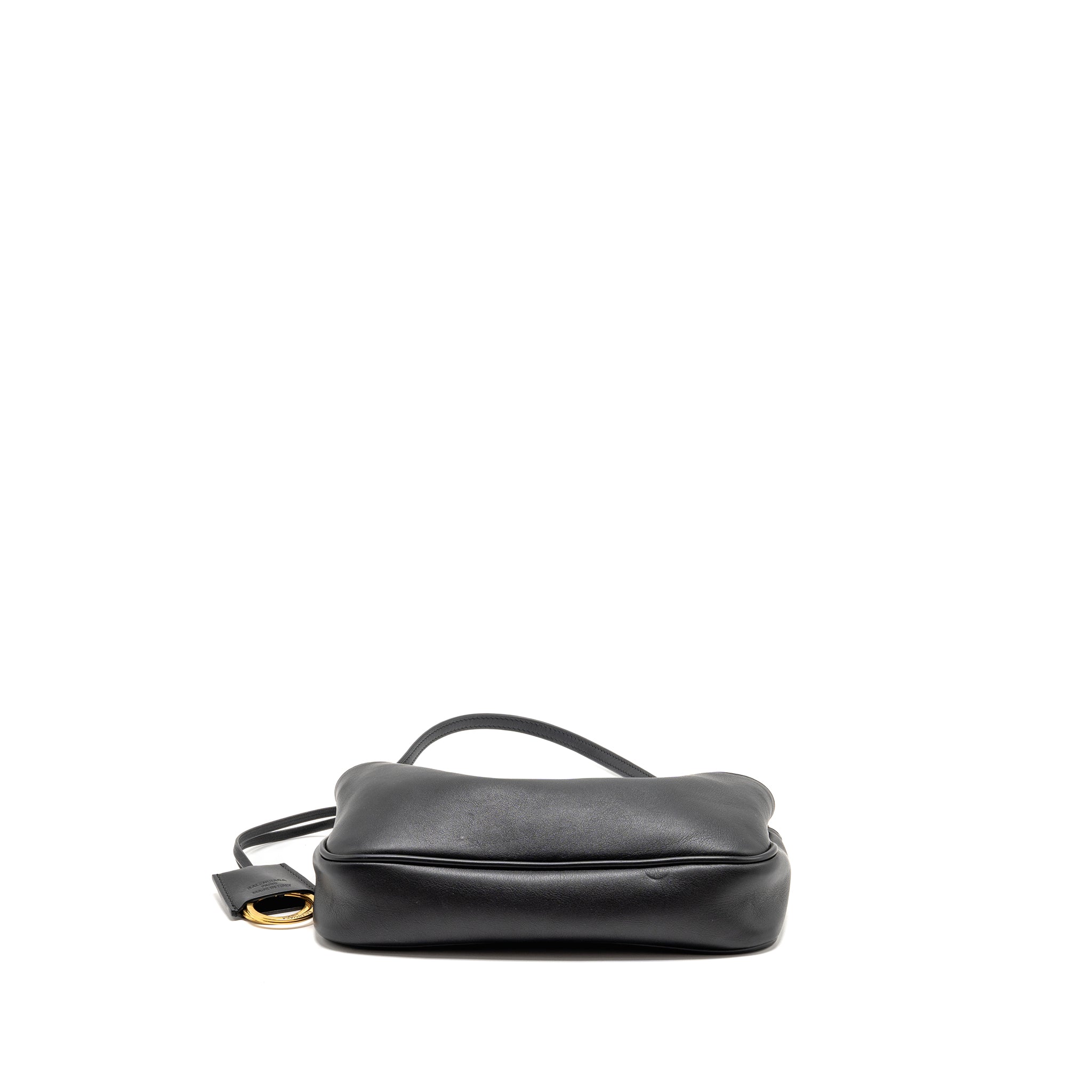 BALENCIAGA RODEO SLING POCHETTE CALFSKIN BLACK GHW