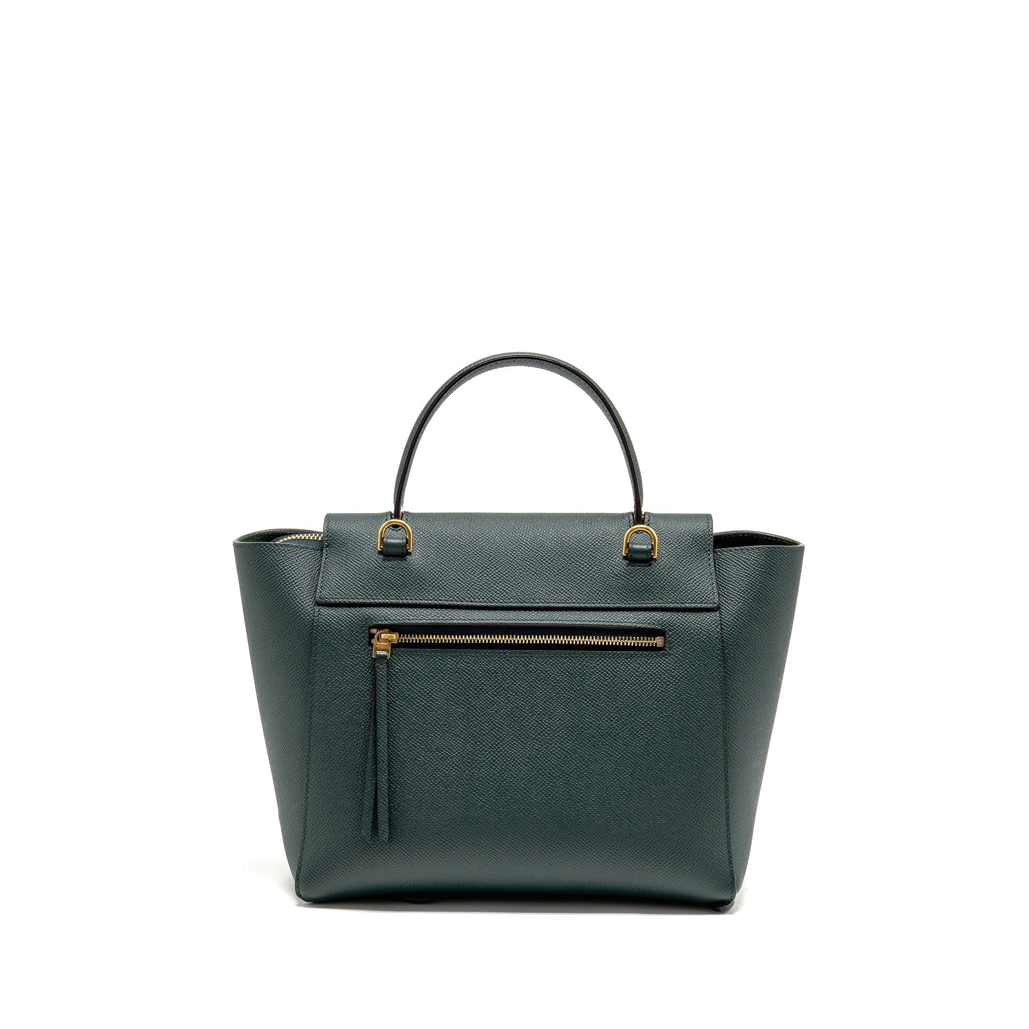 CELINE MICRO BELT BAG CALFSKIN GREEN GHW