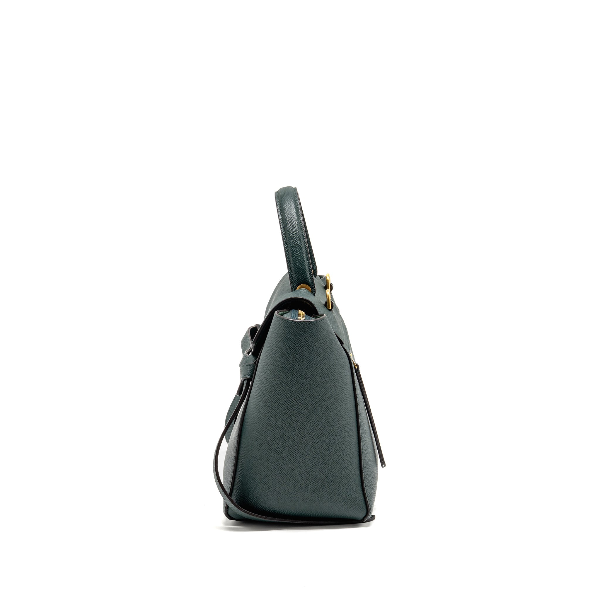 CELINE MICRO BELT BAG CALFSKIN GREEN GHW