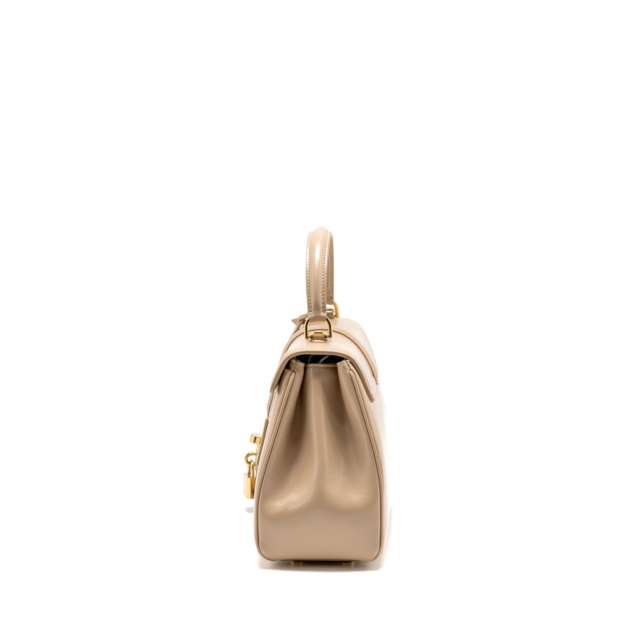 CELINE SMALL SOFT 16 BAG CALFSKIN BEIGE GHW