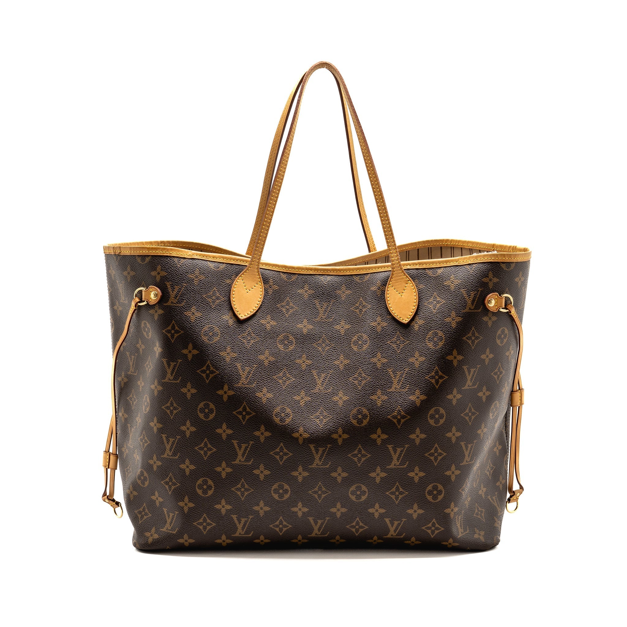 LOUIS VUITTON NEVERFULL GM MONOGRAM CANVAS GHW