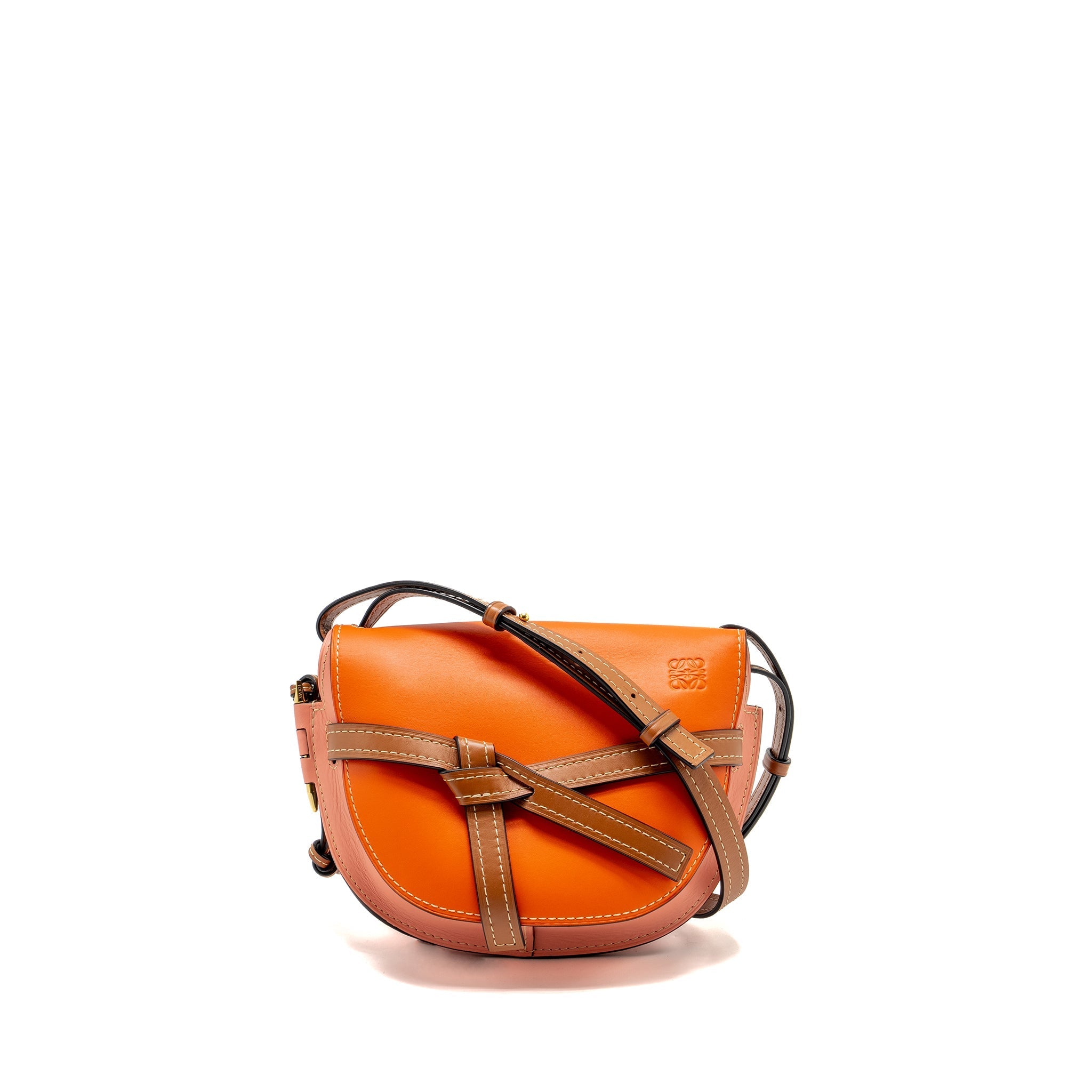 LOEWE SMALL GATE BAG SOFT CALFSKIN MULTICOLOUR SHW