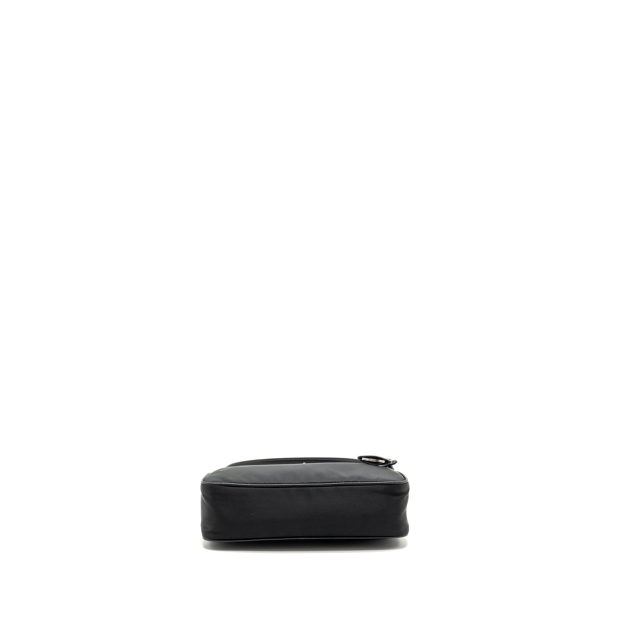 PRADA RE-EDITION 2005 RE-NYLON AND SAFFIANO MINI BAG BLACK SHW