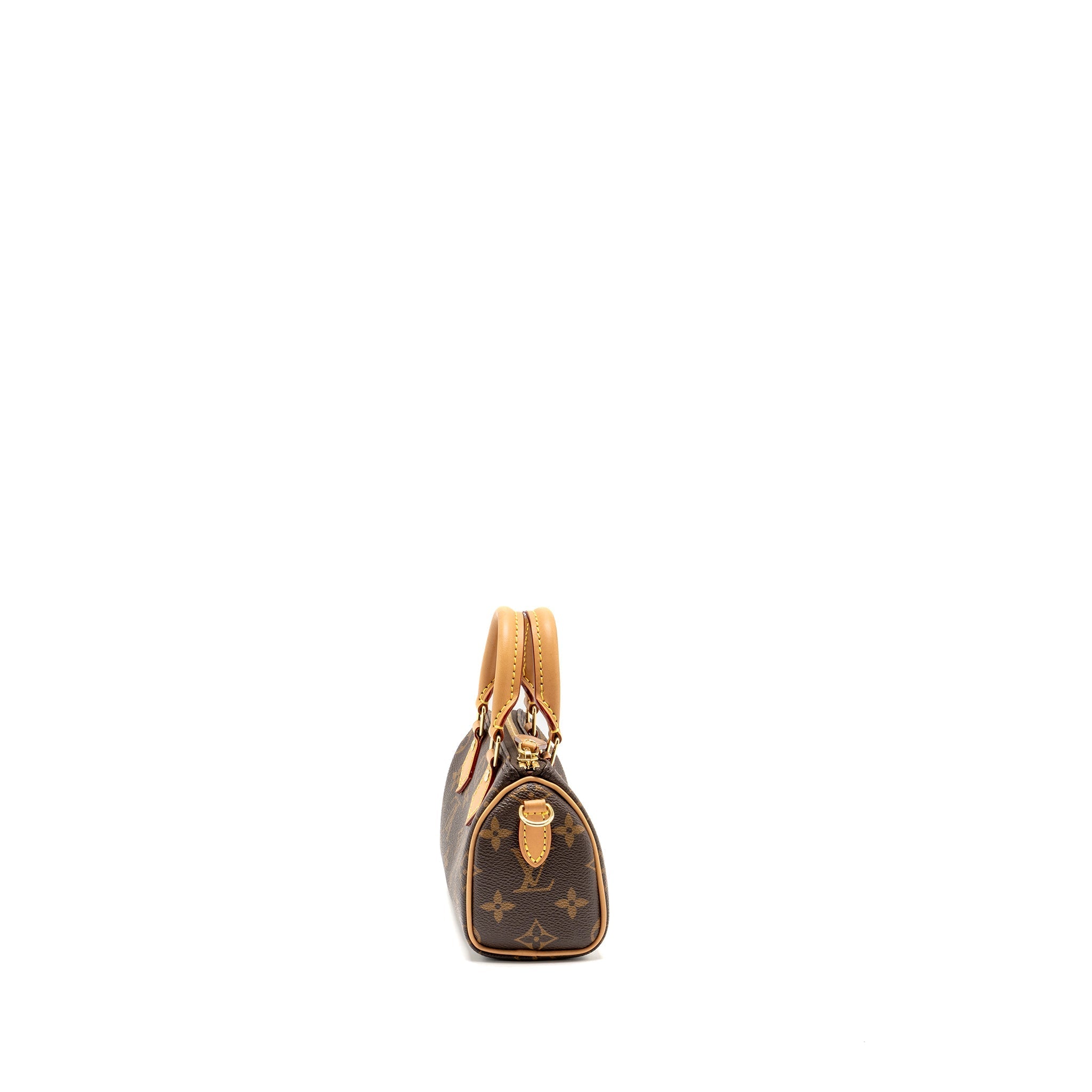 LOUIS VUITTON NANO SPEEDY MONOGRAM CANVAS GHW