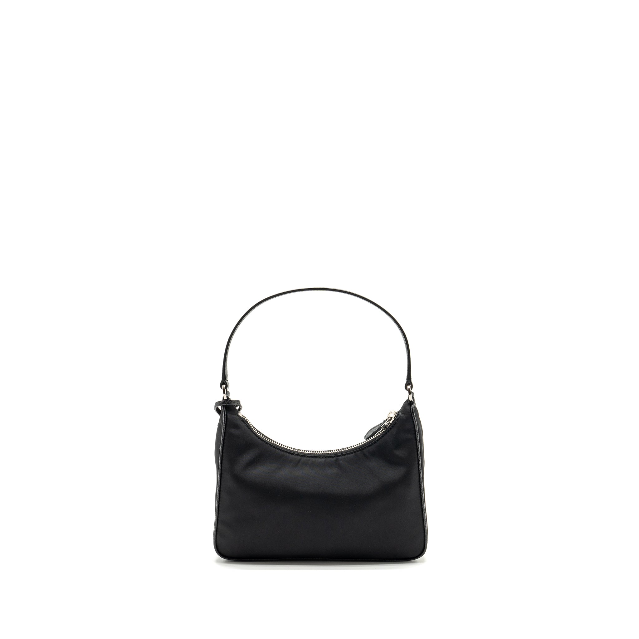 PRADA RE-EDITION 2005 RE-NYLON AND SAFFIANO MINI BAG BLACK SHW