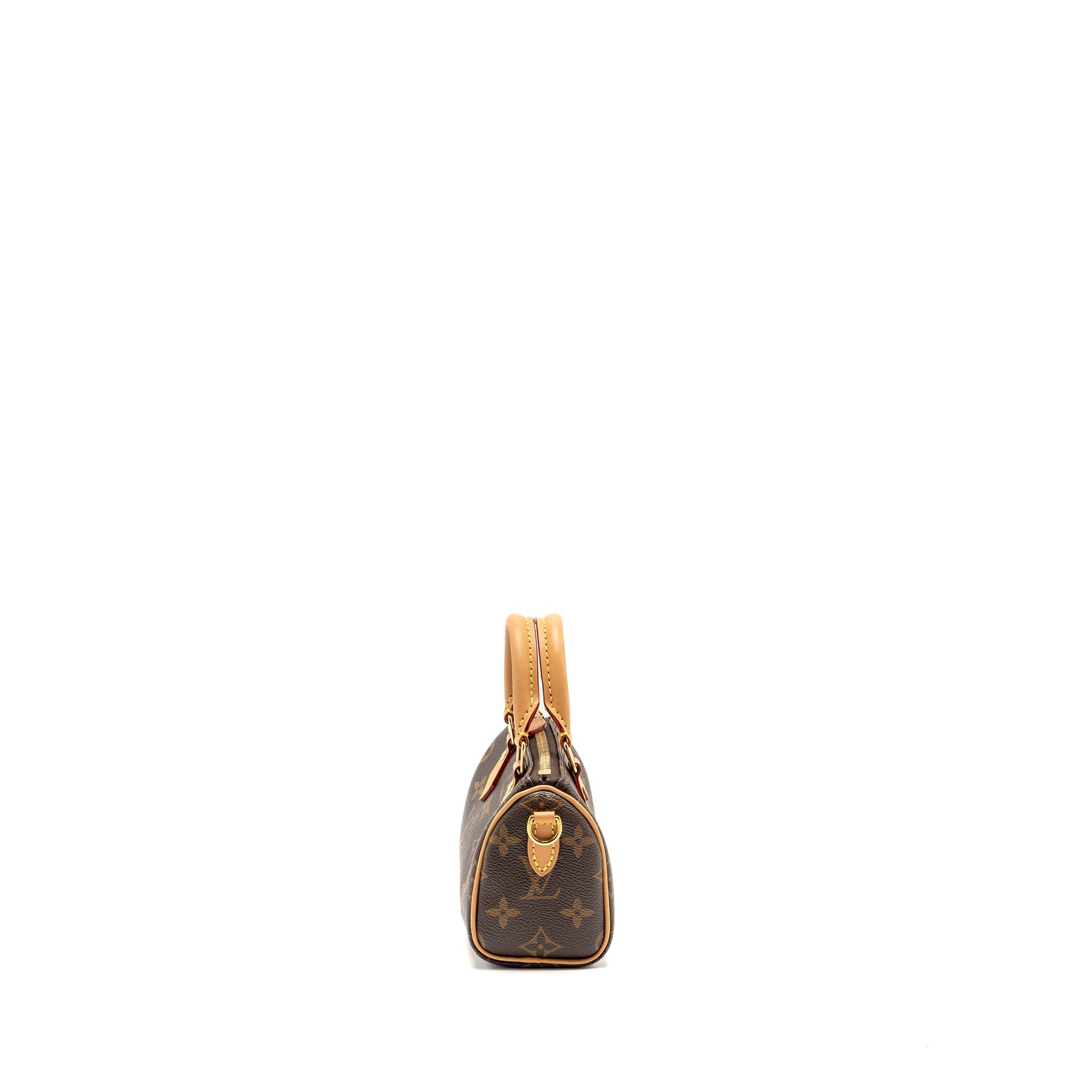 LOUIS VUITTON NANO SPEEDY MONOGRAM CANVAS GHW