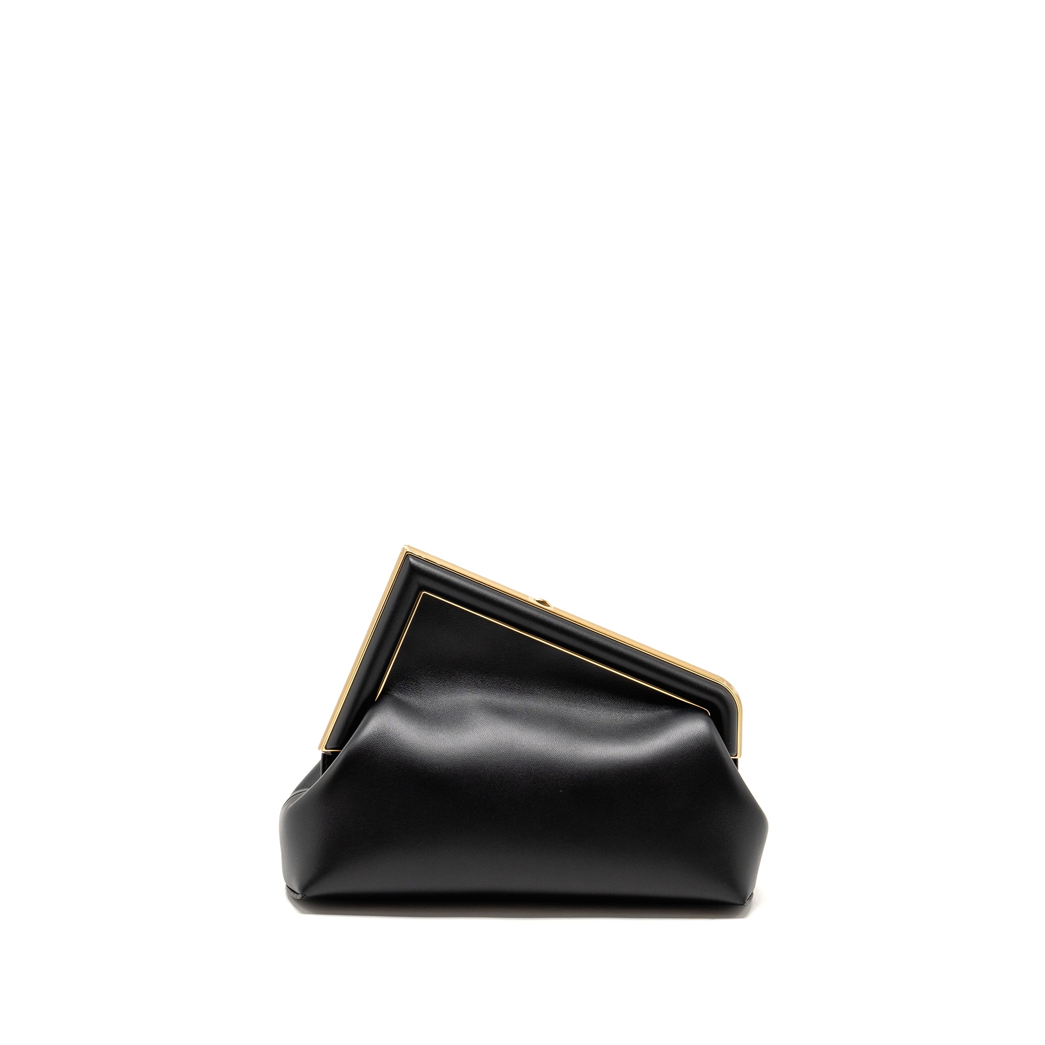 FENDI MEDIUM FENDI FIRST BAG NAPPA BLACK GHW