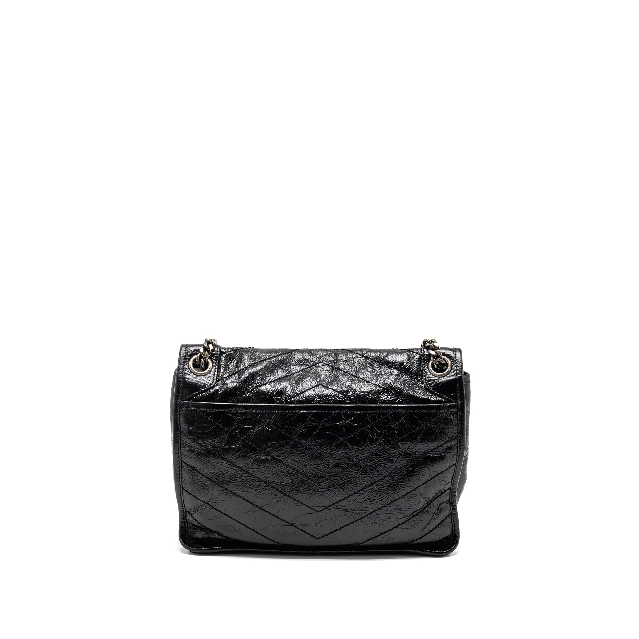 SAINT LAURENT MEDIUM NIKI CALFSKIN BLACK SHW
