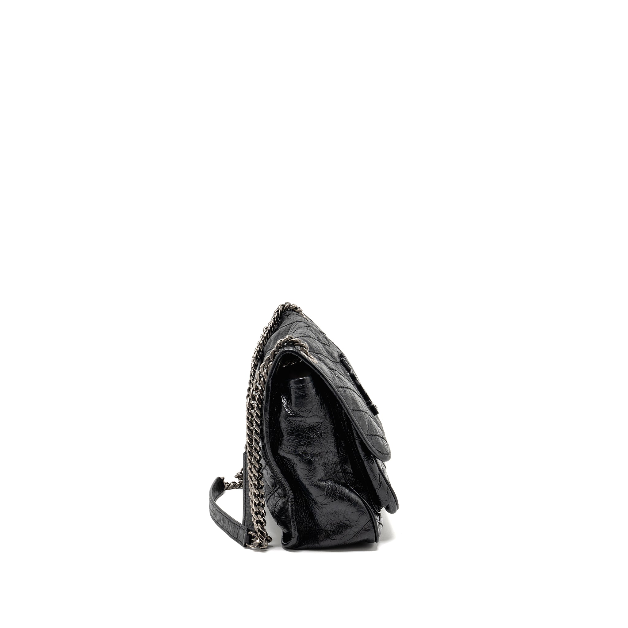SAINT LAURENT MEDIUM NIKI CALFSKIN BLACK SHW