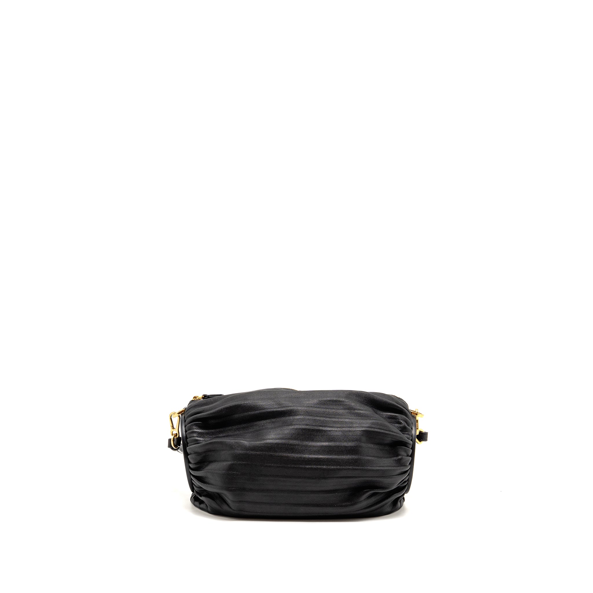 LOEWE BRACELET POUCH LAMBSKIN BLACK GHW