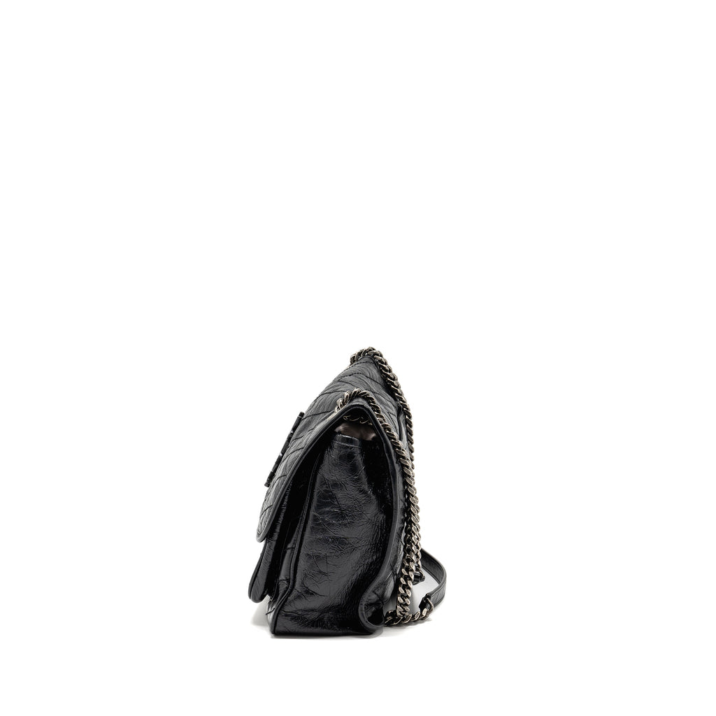 SAINT LAURENT MEDIUM NIKI CALFSKIN BLACK SHW