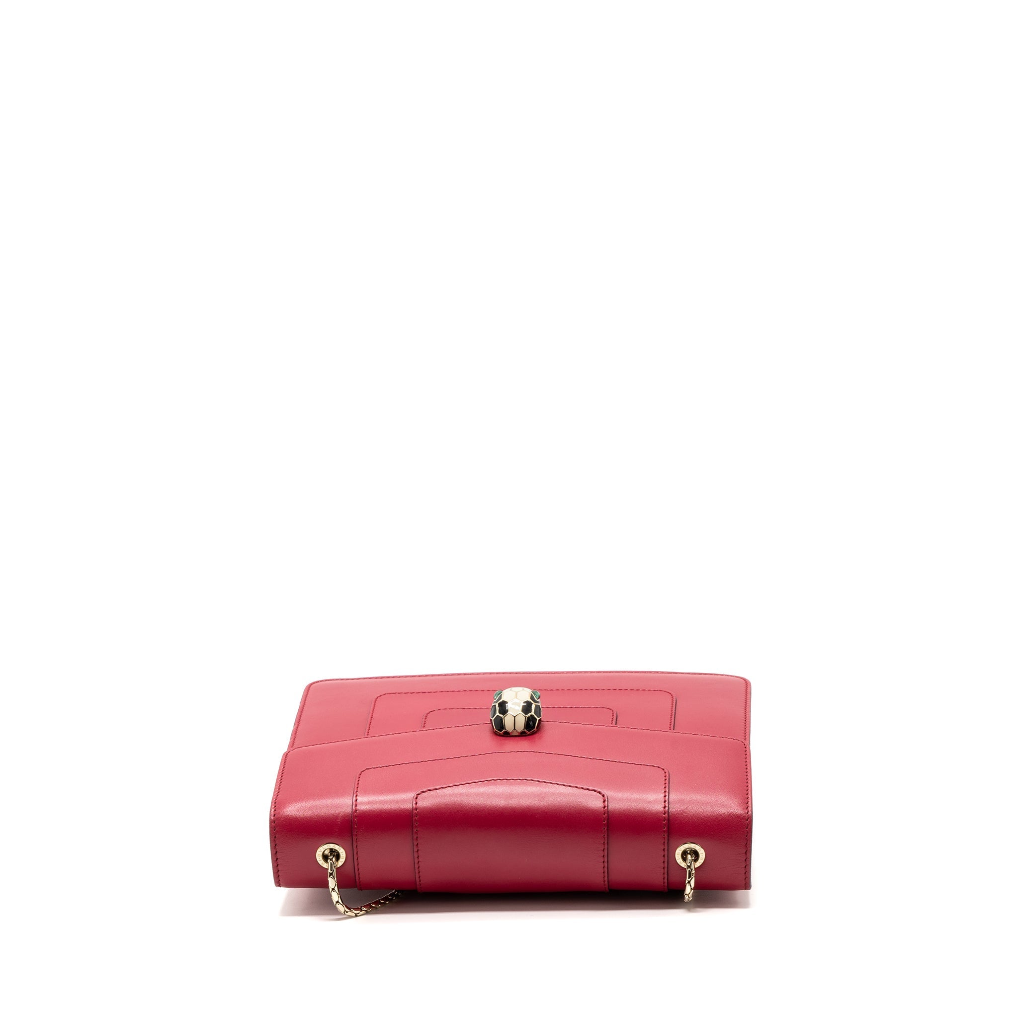 BVLGARI SERPENTI FOREVER CHAIN BAG CALFSKIN PINK LGHW