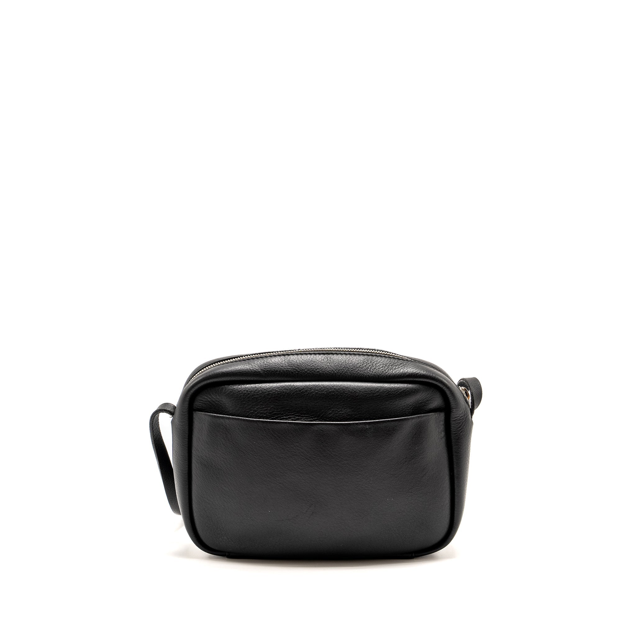BALENCIAGA EVERYDAY CAMERA BAG CALFSKIN BLACK SHW