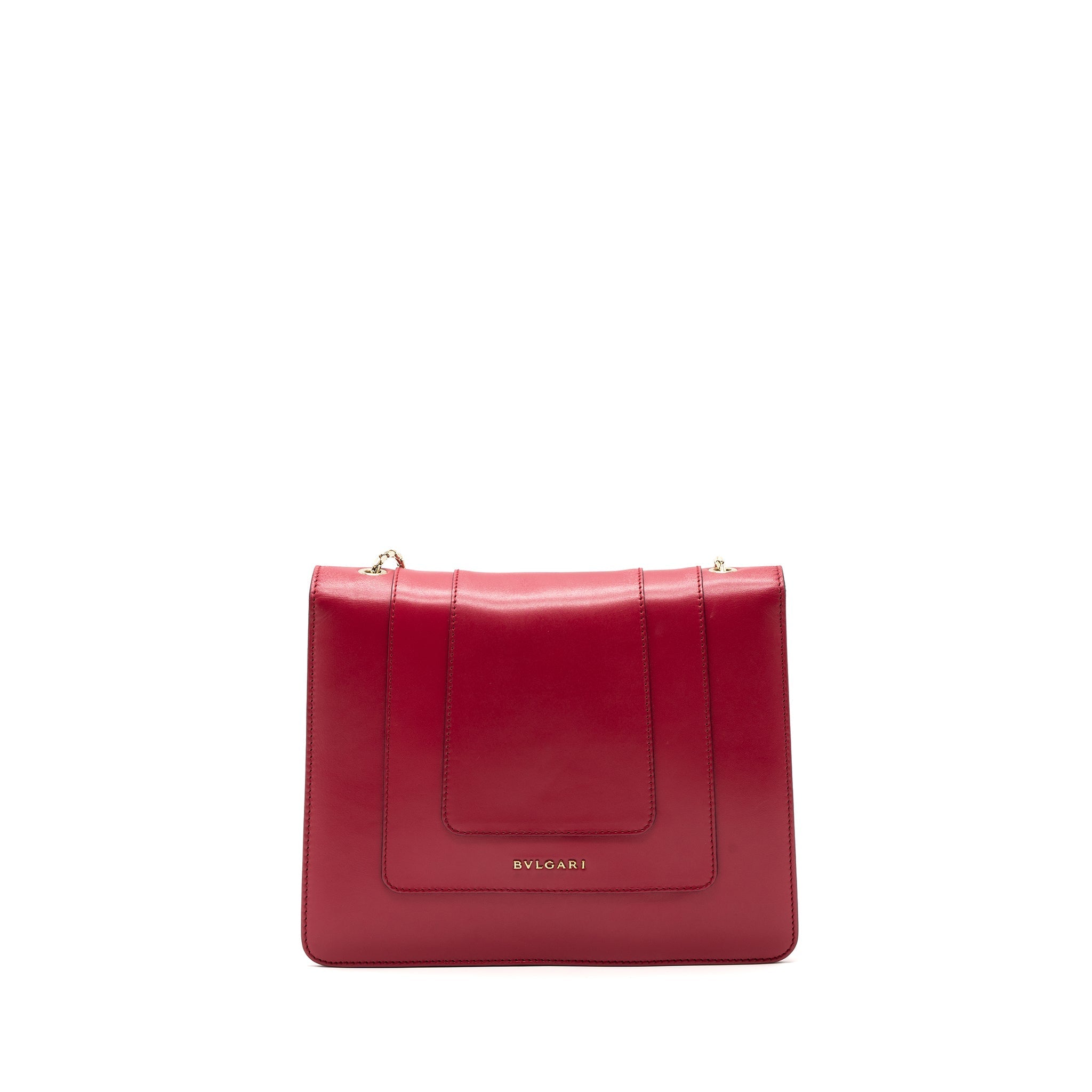 BVLGARI SERPENTI FOREVER CHAIN BAG CALFSKIN PINK LGHW