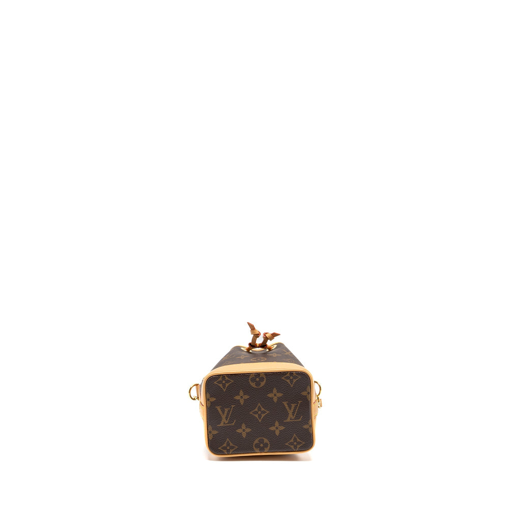 LOUIS VUITTON NANO NOE MONOGRAM CANVAS GHW