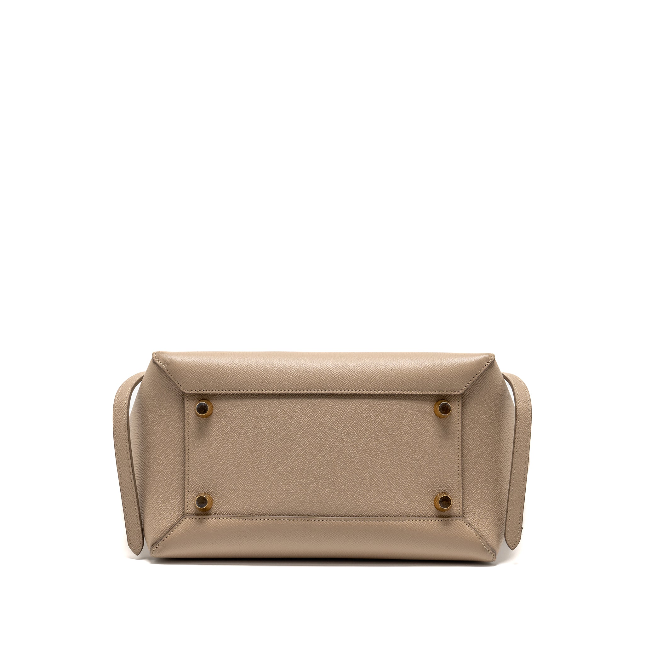 CELINE MINI BELT BAG CALFSKIN LIGHT TAUPE GHW