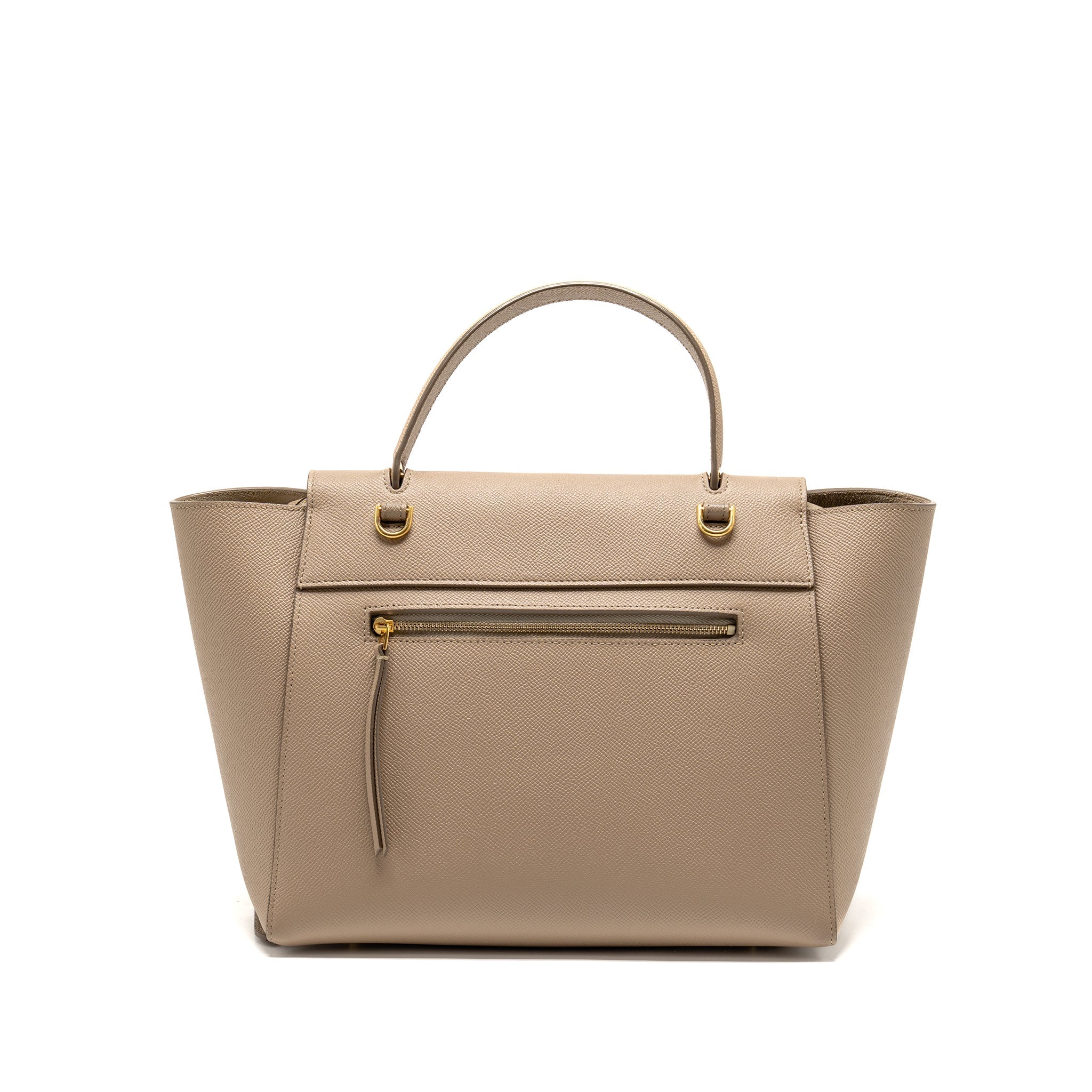 CELINE MINI BELT BAG CALFSKIN LIGHT TAUPE GHW