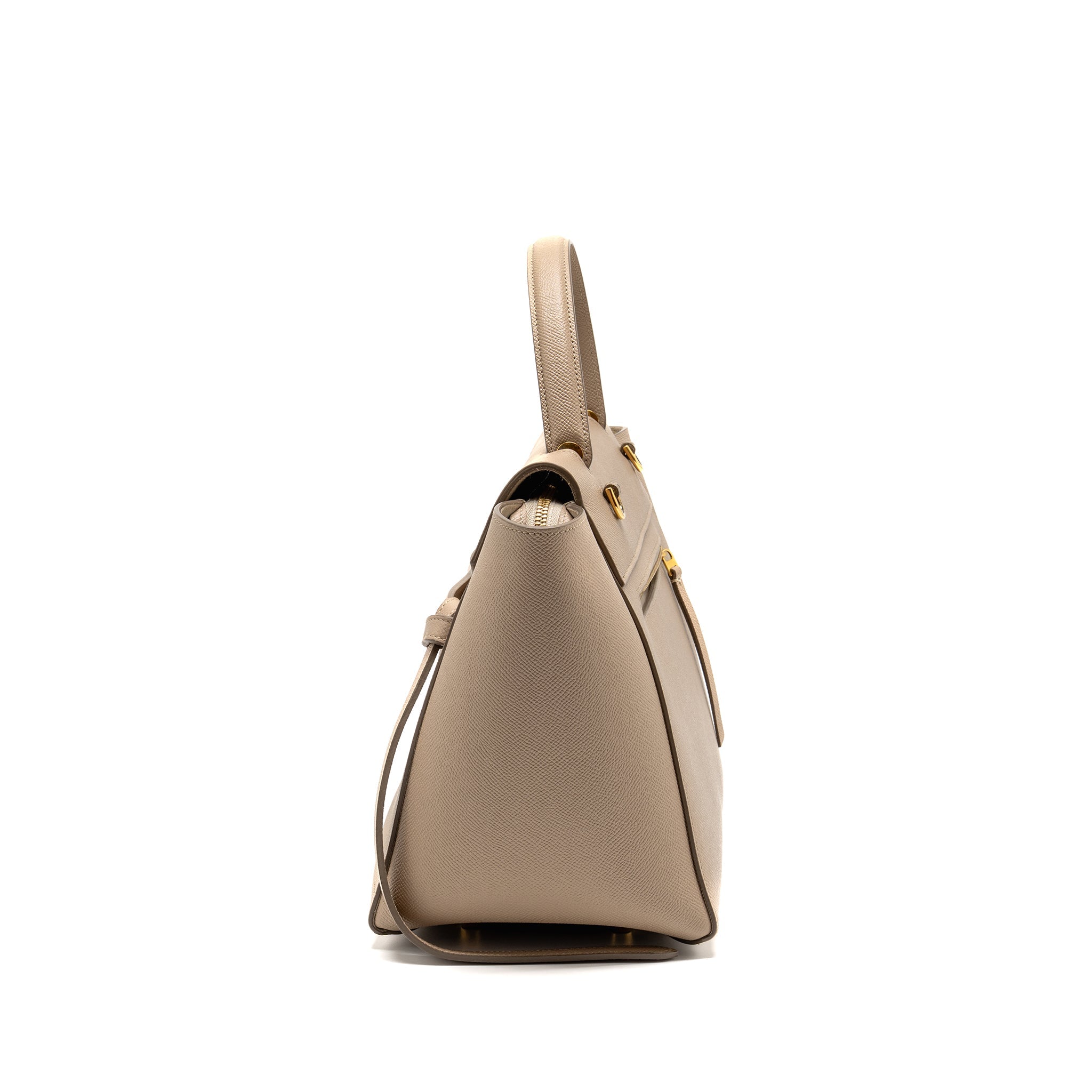 CELINE MINI BELT BAG CALFSKIN LIGHT TAUPE GHW