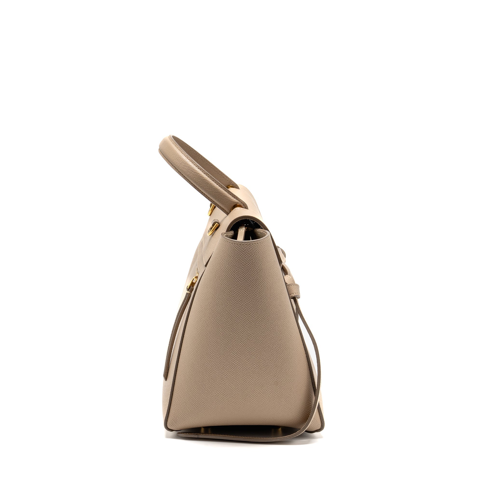 CELINE MINI BELT BAG CALFSKIN LIGHT TAUPE GHW