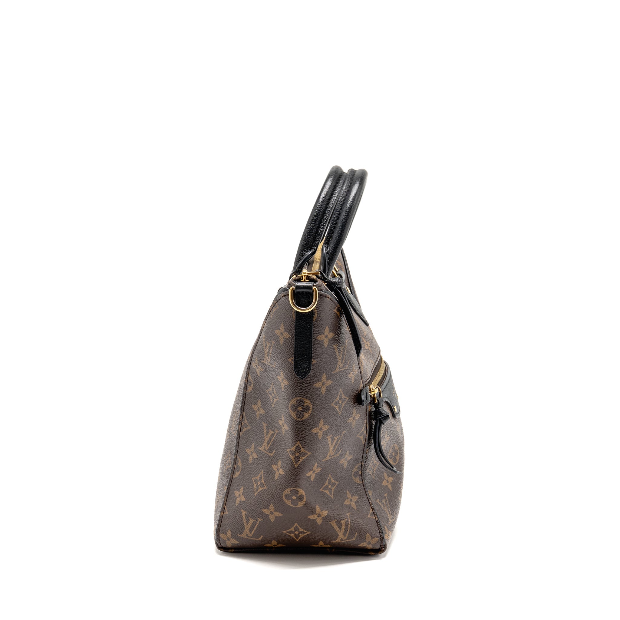LOUIS VUITTON TOURNELLE PM MONOGRAM CANVAS BLACK GHW