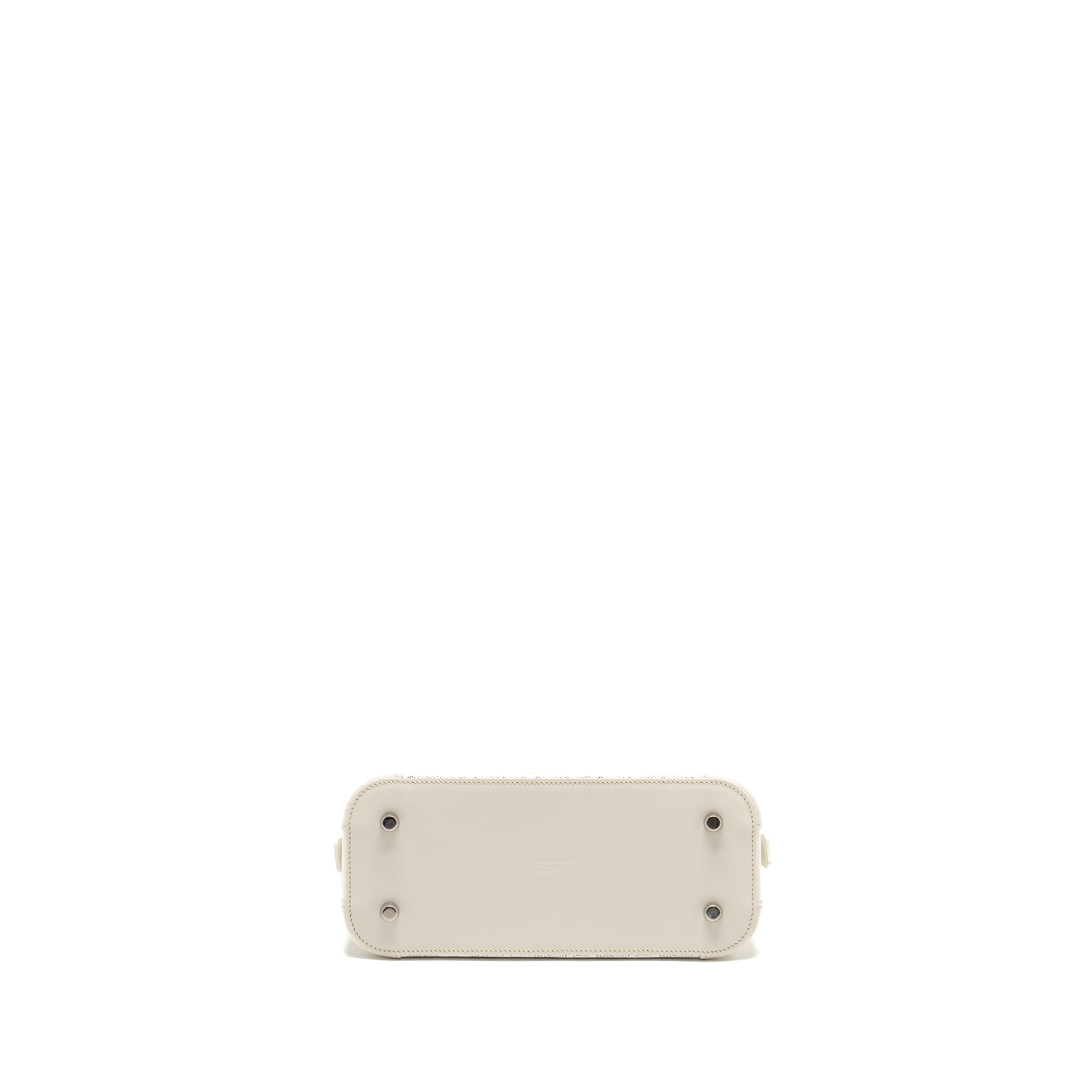 GOYARD MINI VENDOME MINI BAG GOYARDINE CANVAS/ CALFSKIN WHITE SHW