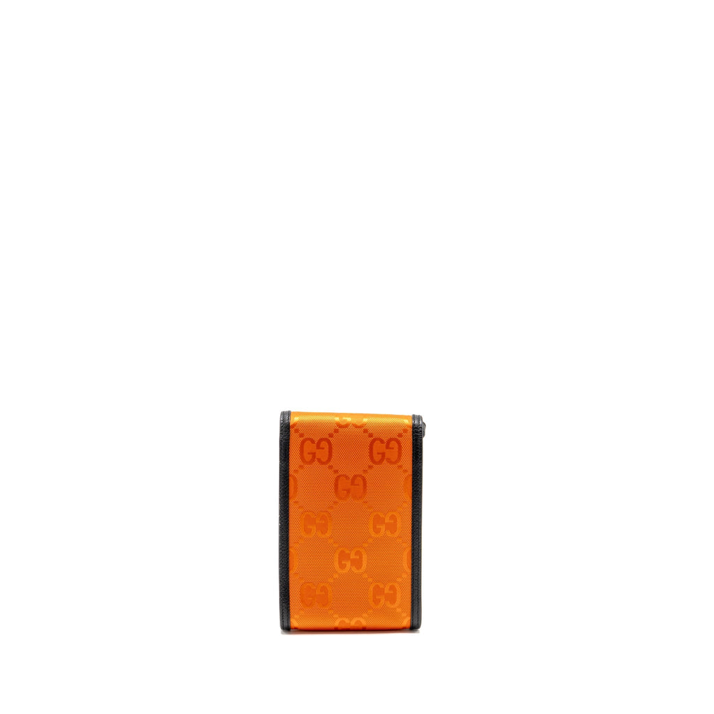 GUCCI OFF THE GRID MINI CROSSBODY BAG NYLON ORANGE SHW