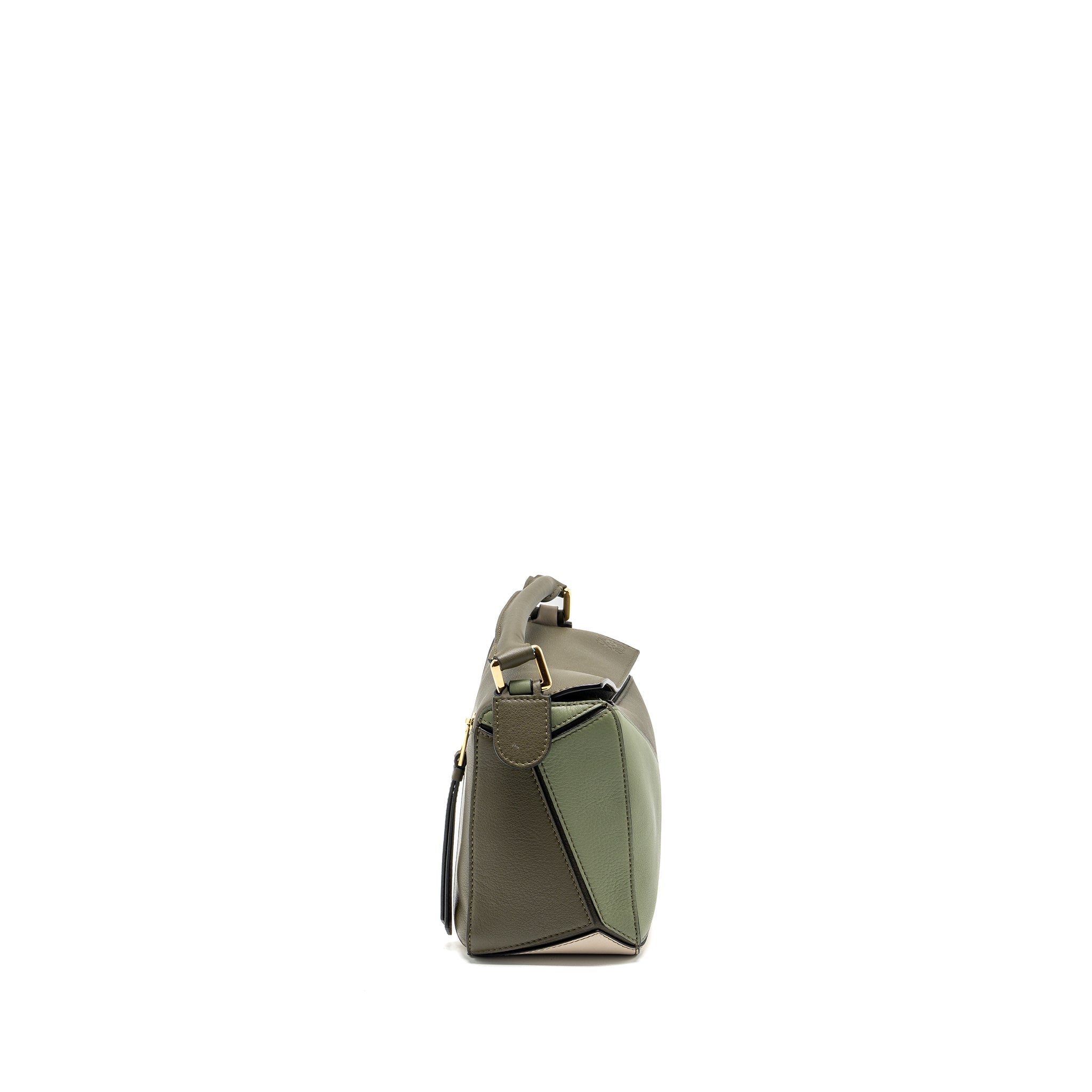 LOEWE SMALL PUZZLE BAG CALFSKIN MULTICOLOUR GHW